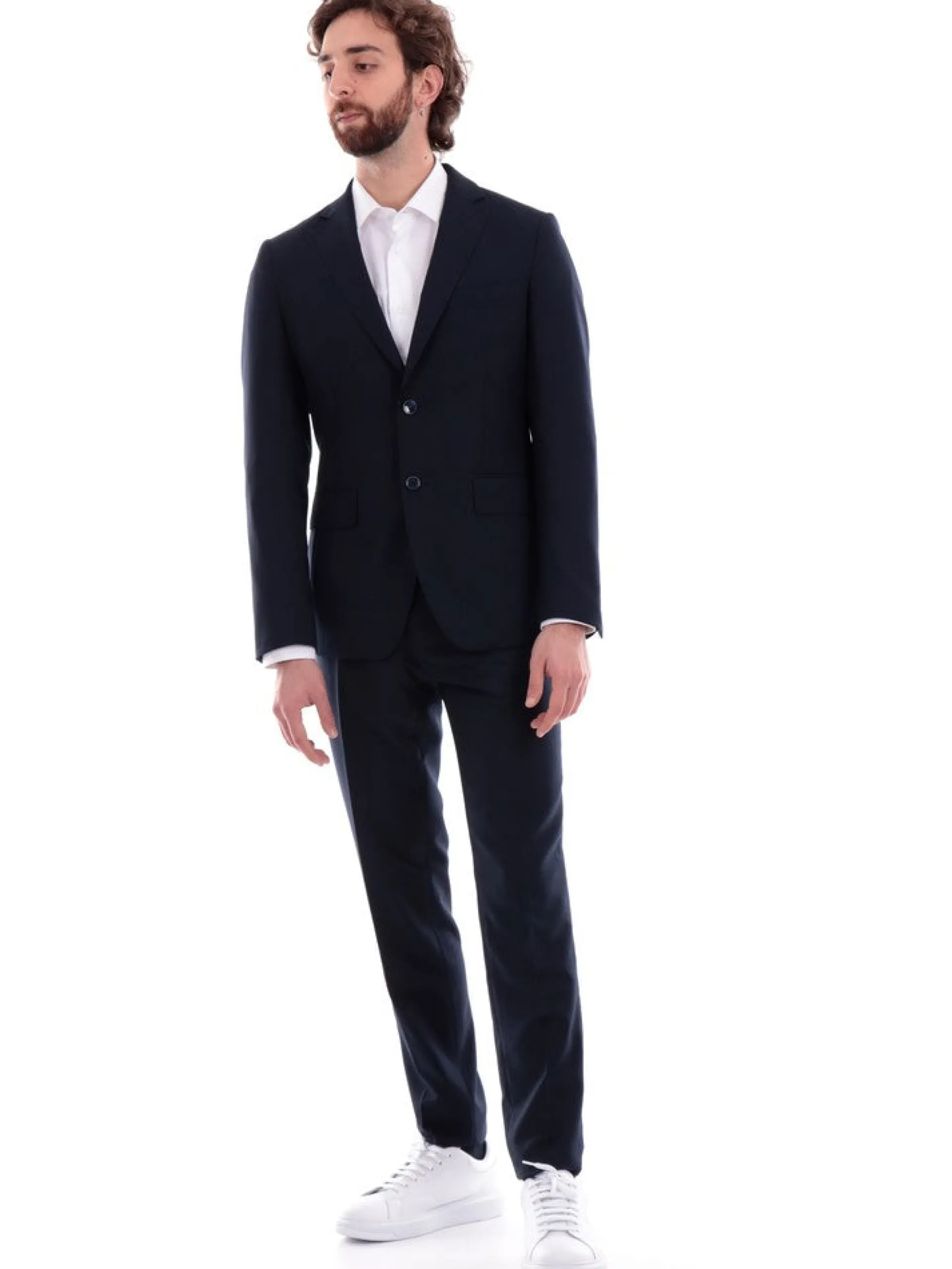 ALDO MARIA TESTA Completi*Abito completo blu notte da uomo Drop 7 AB600TR100