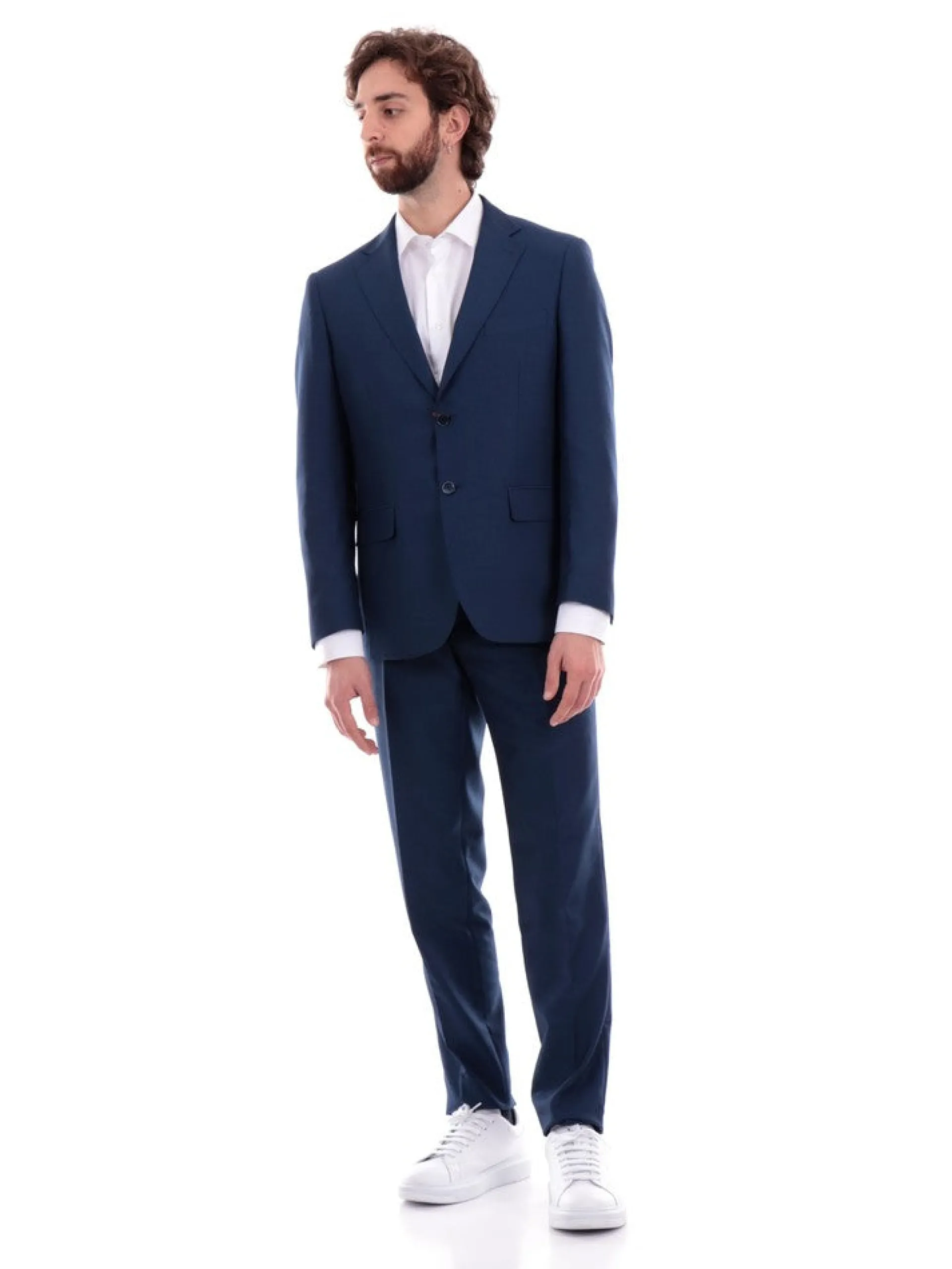 ALDO MARIA TESTA Completi*Abito completo blu da uomo Drop 4 AB200TR101