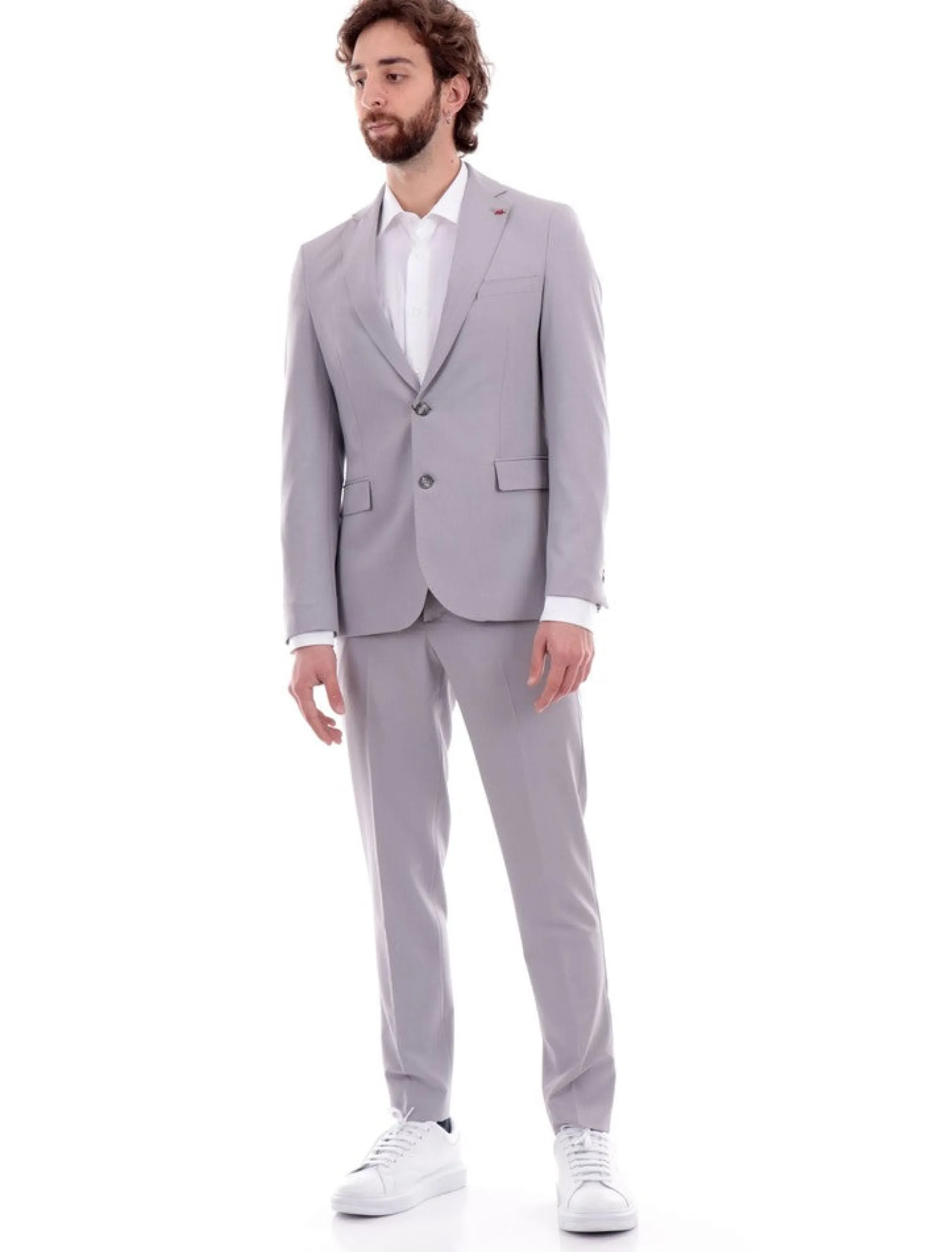 MULISH Completi*Abito completo grigio da uomo Basico OSIAB7200