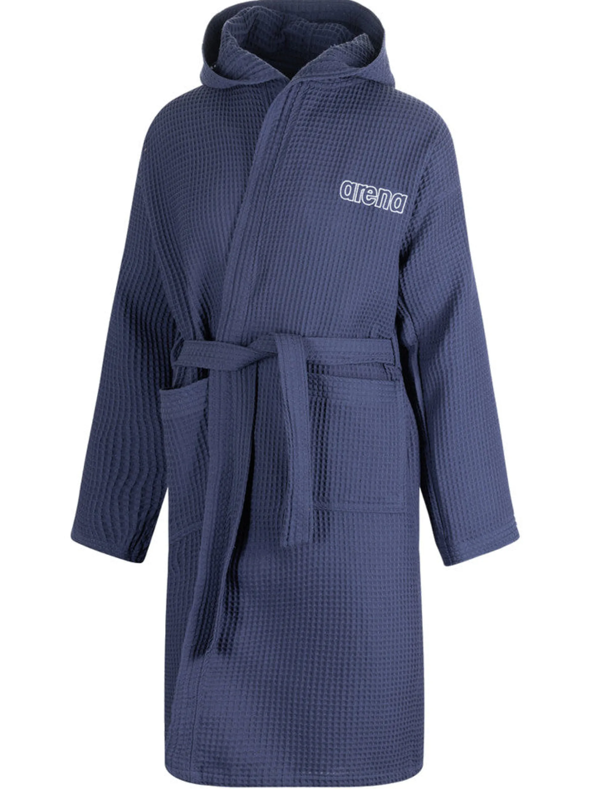 ARENA Accappatoi*Accappatoio blu Waffle Hooded Robe II 006759