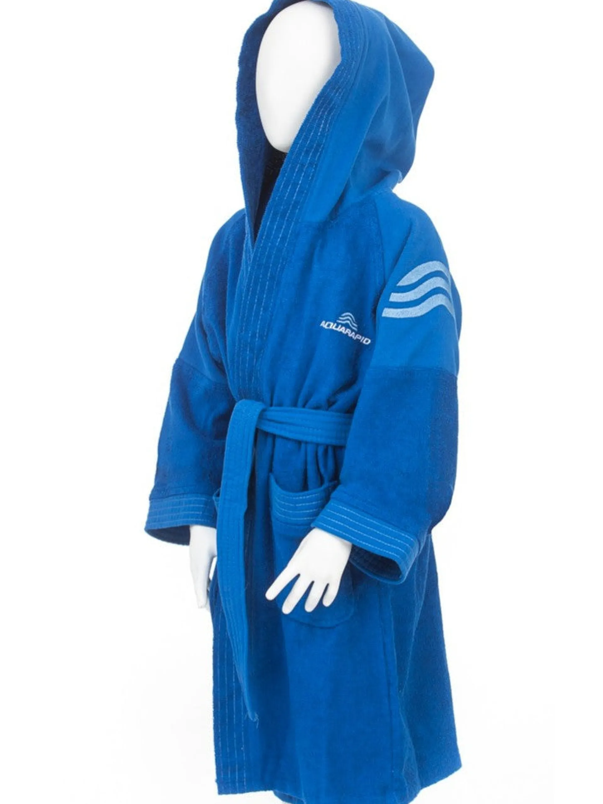 AQUARAPID Accappatoi*Accappatoio piscina blu da bambino FLYNJ