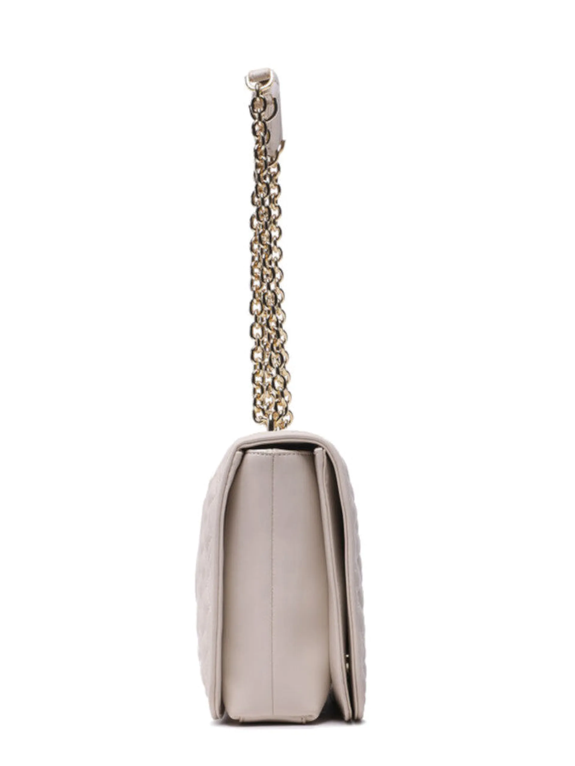 LOVE MOSCHINO Borse*Bauletto Moschino panna da donna con tracolla, modello Quilted JC4000