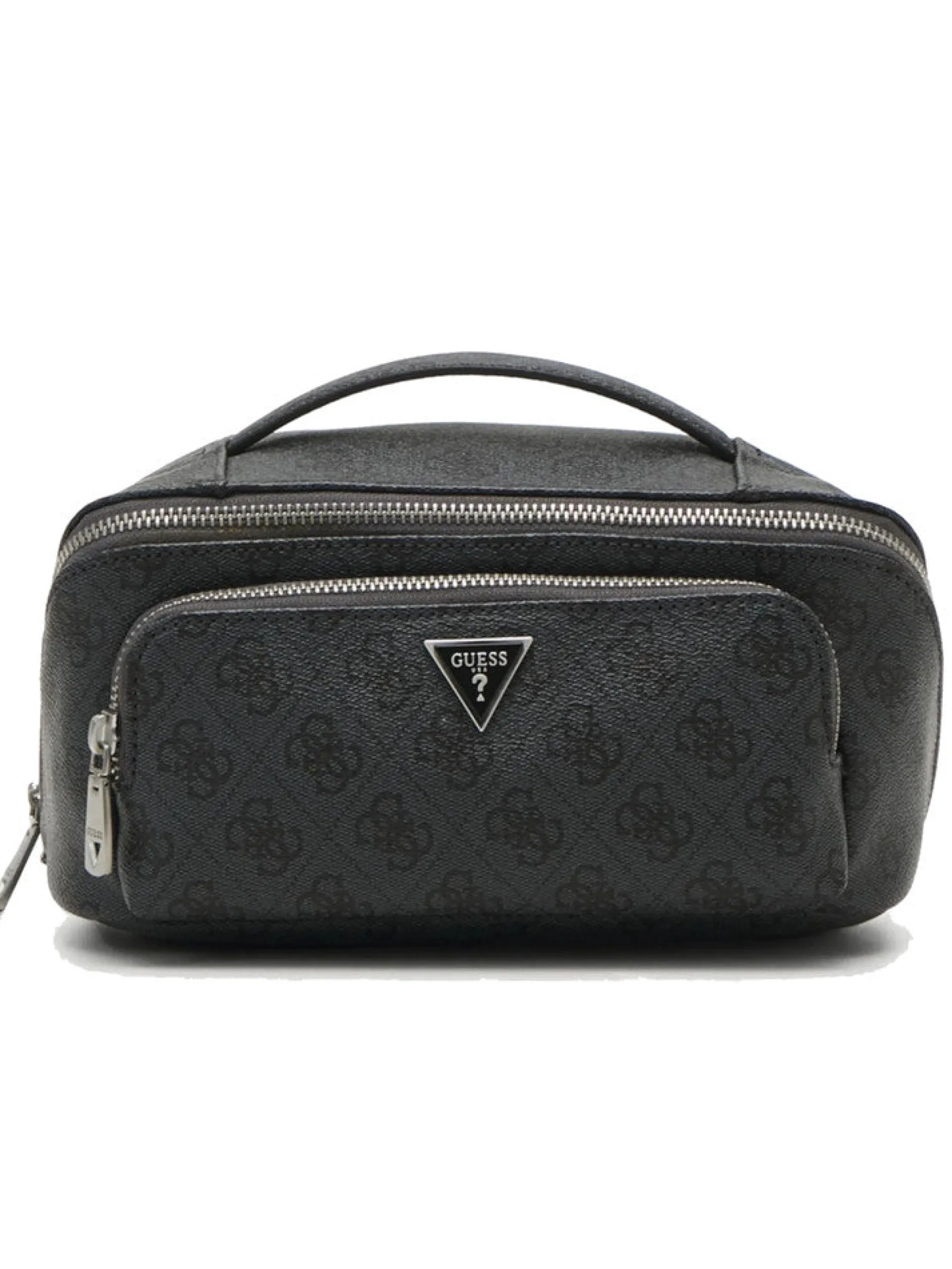GUESS Borse*Beauty Case nero da uomo logo all over PMMILOP4286