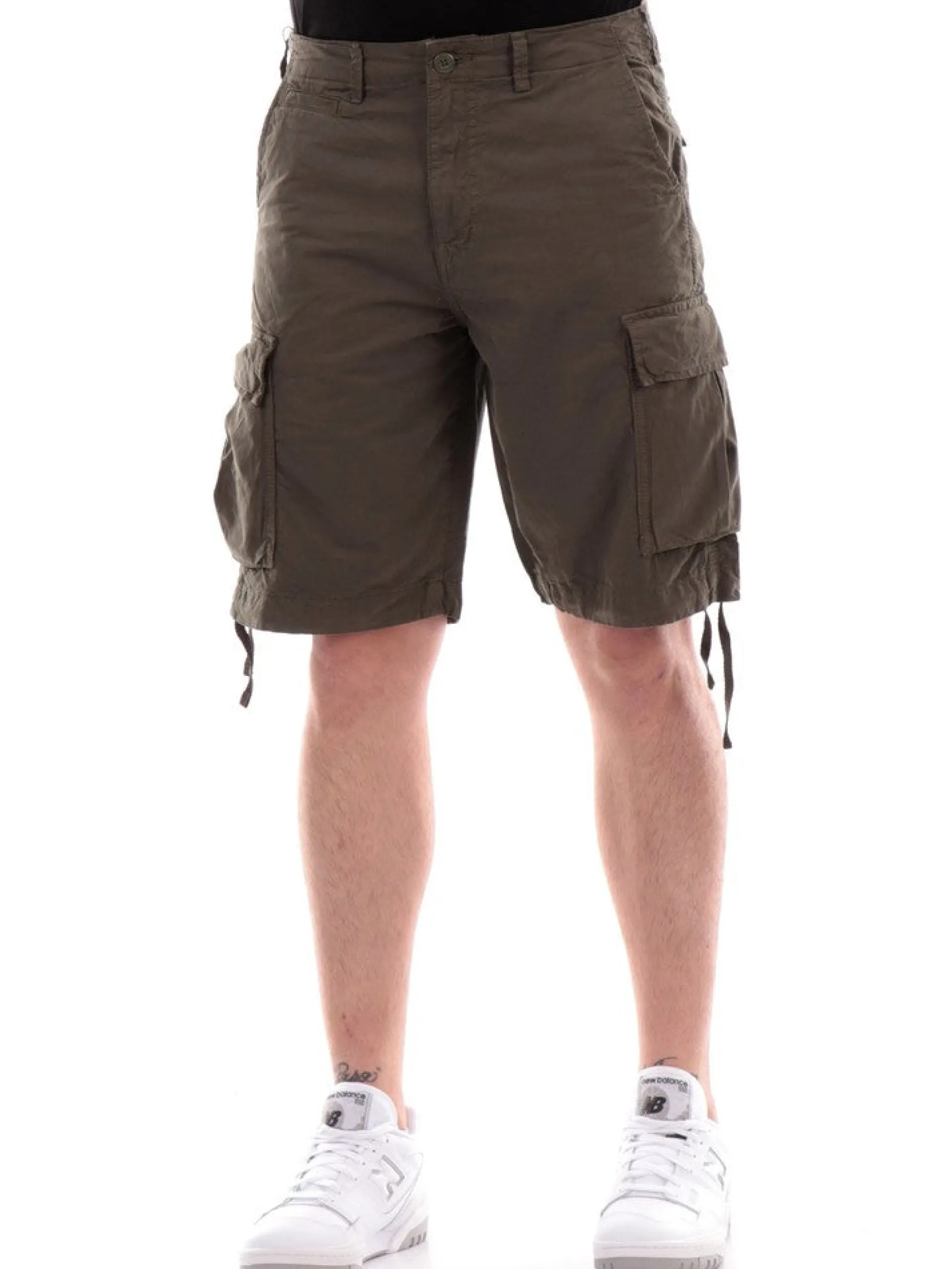 JACK&JONES Bermuda*Bermuda cargo Jack Jones verde militare da uomo 12253122