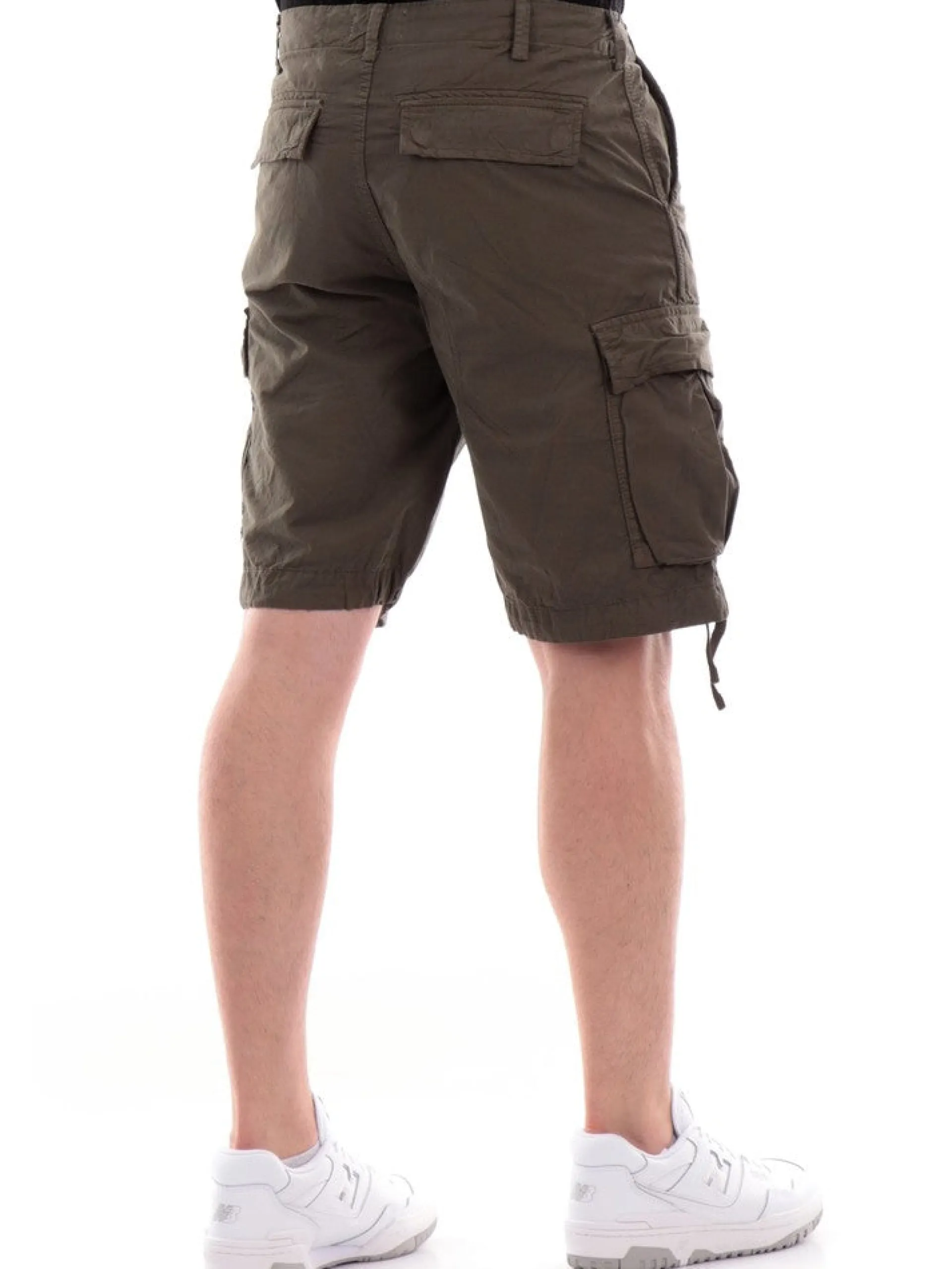 JACK&JONES Bermuda*Bermuda cargo Jack Jones verde militare da uomo 12253122