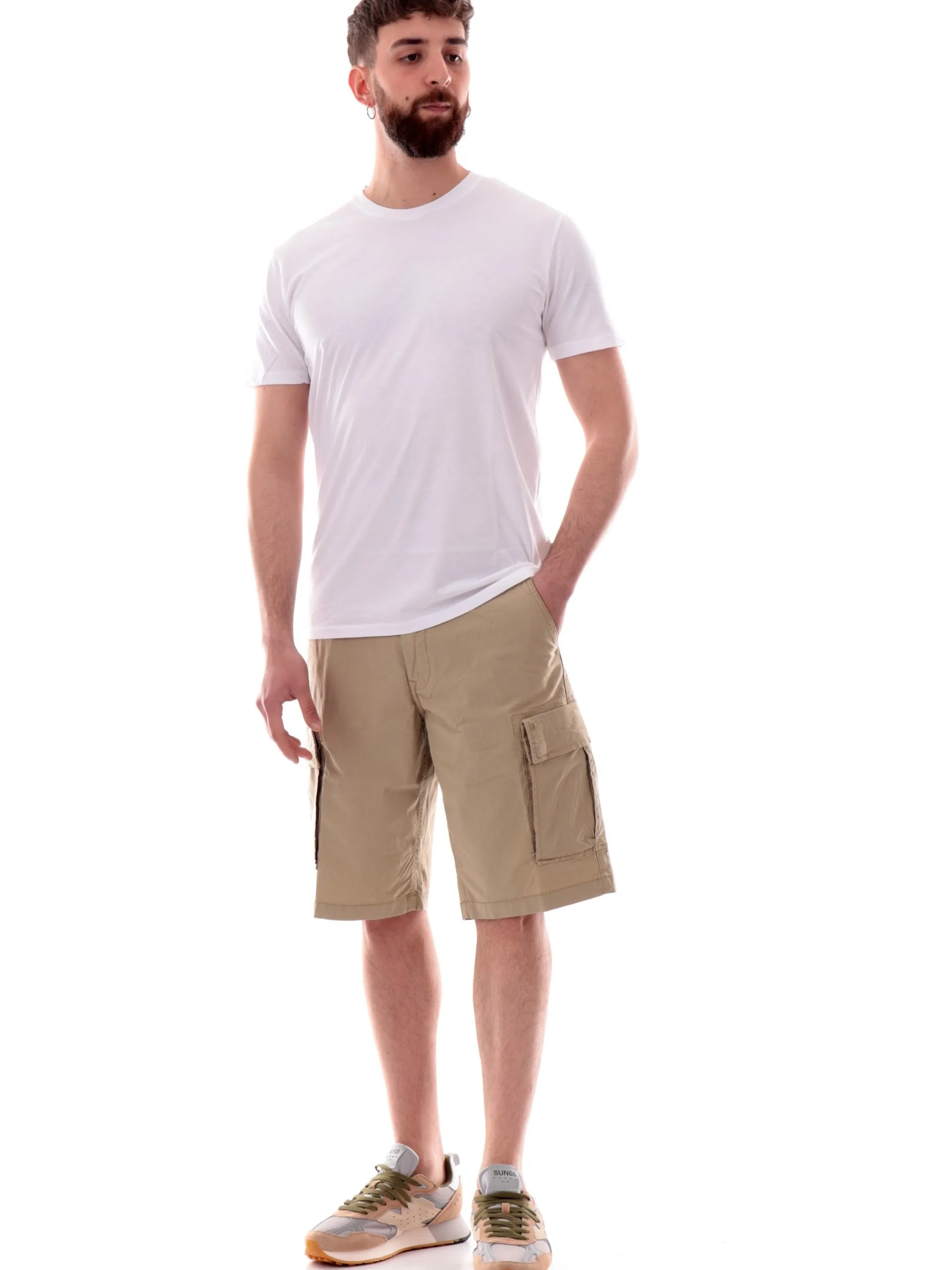 TIMBERLAND Bermuda*Bermuda cargo beige da uomo TB0A5TZQ