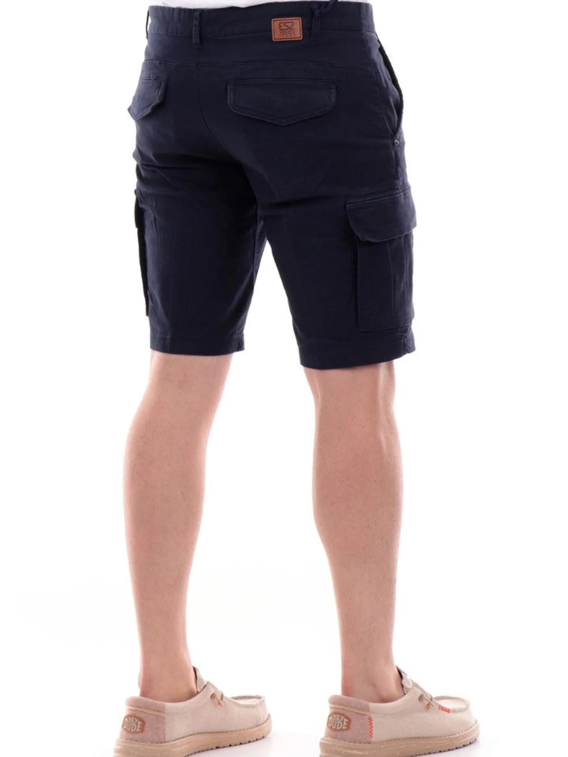 YES ZEE Bermuda*Bermuda cargo blu da uomo P745FJ000