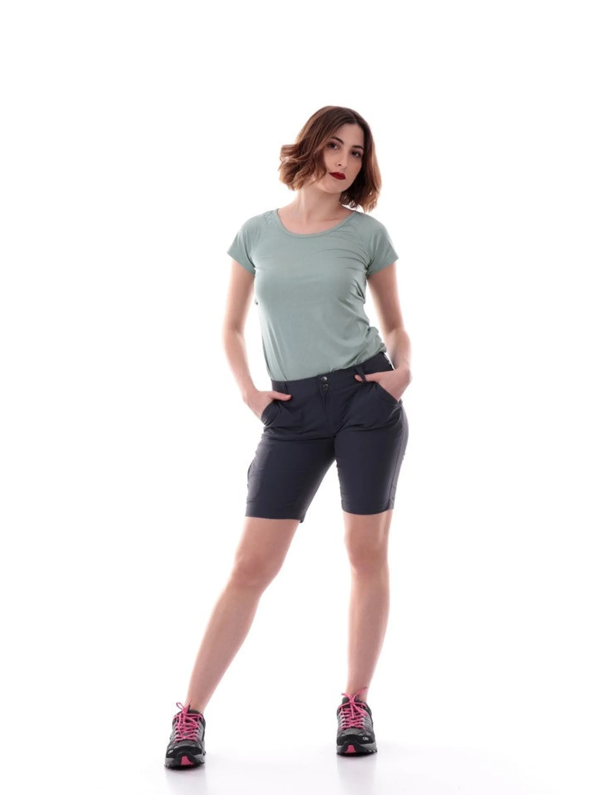 COLUMBIA Bermuda*Bermuda Grigio da Donna AK4028