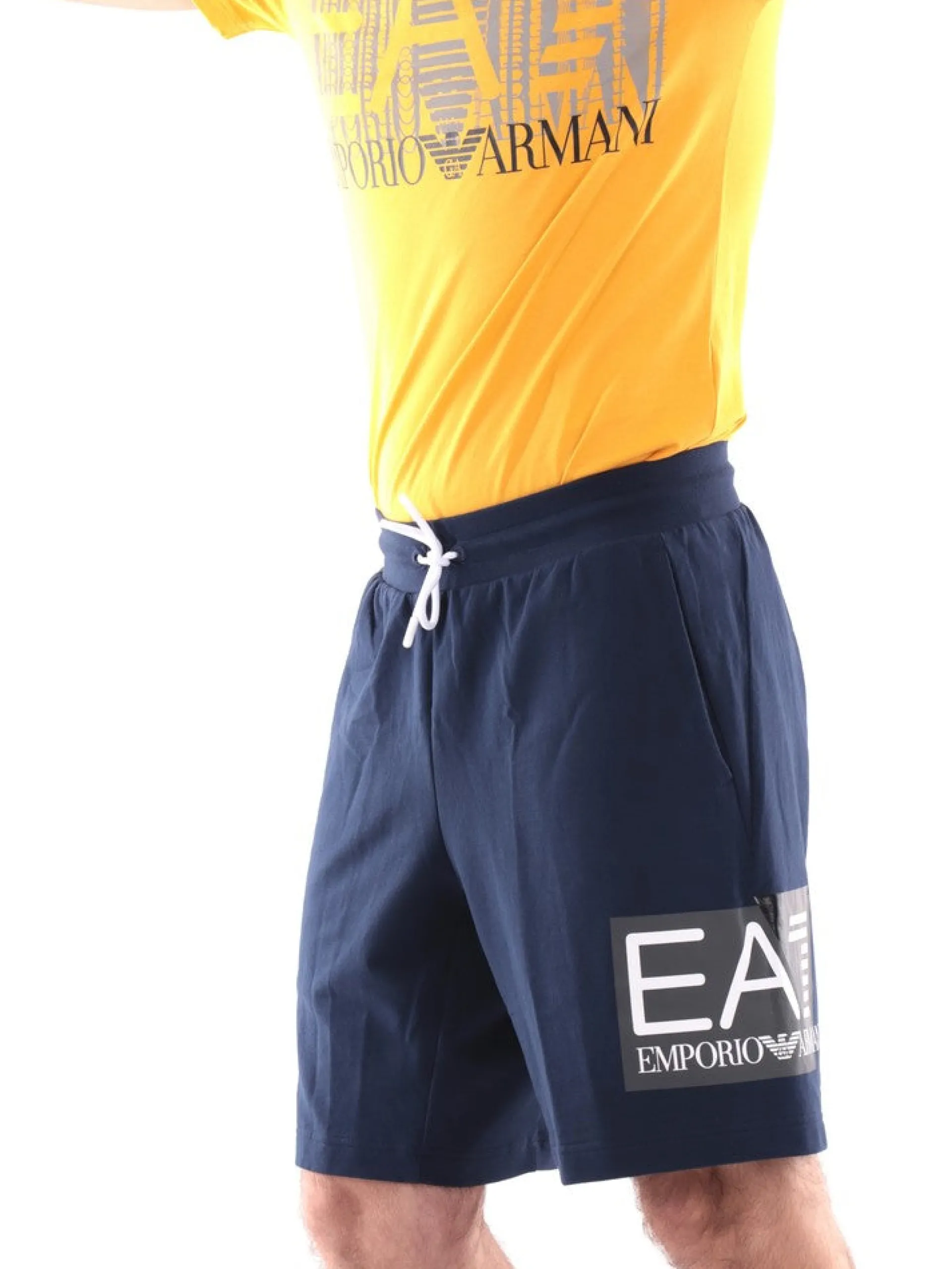 EMPORIO ARMANI 7 Bermuda*Bermuda Emporio Armani EA7 blu da uomo 3DPS63PJ05Z
