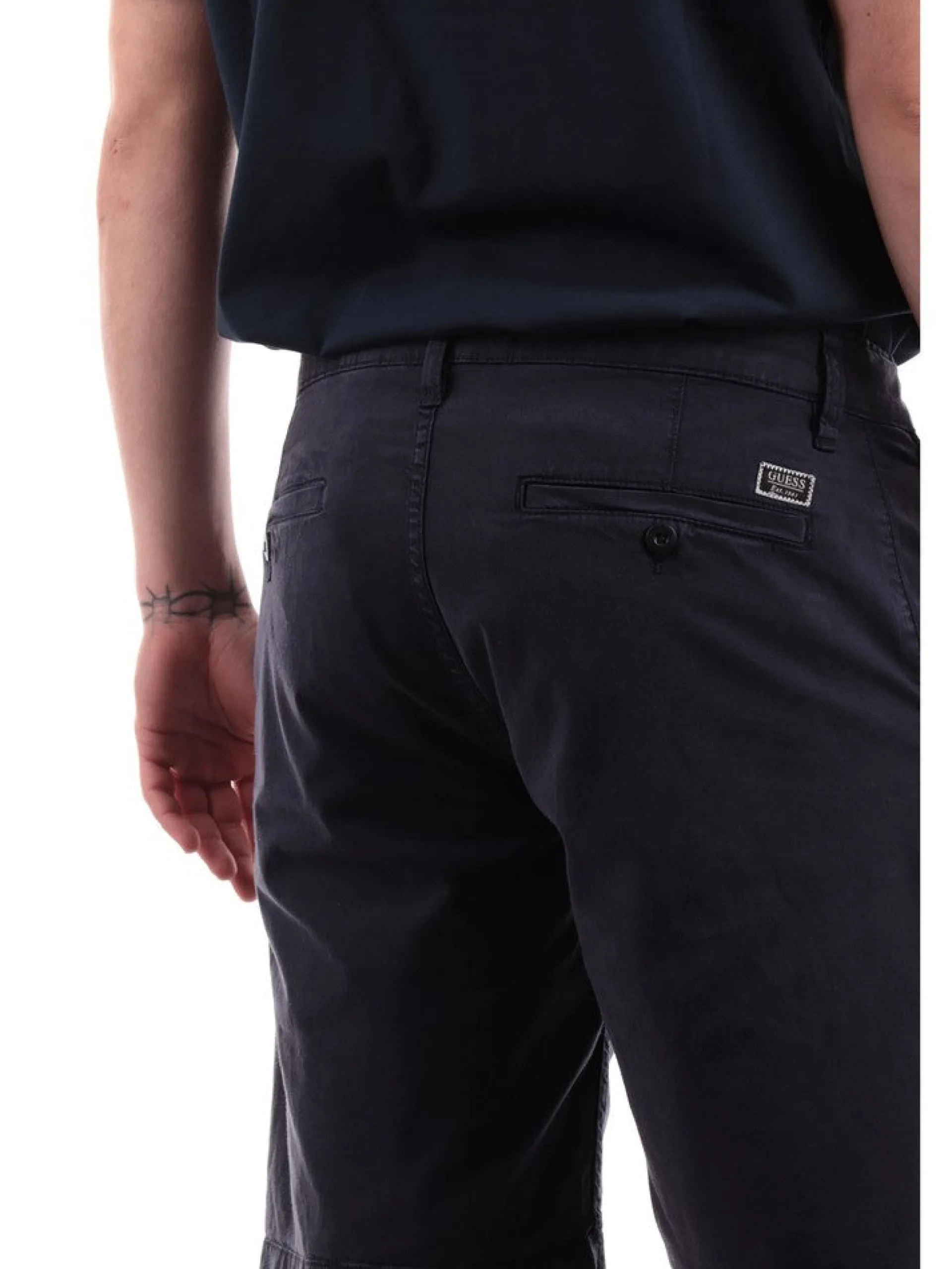 GUESS Bermuda*Bermuda blu da uomo Angels Chino M4GD13WG3OA