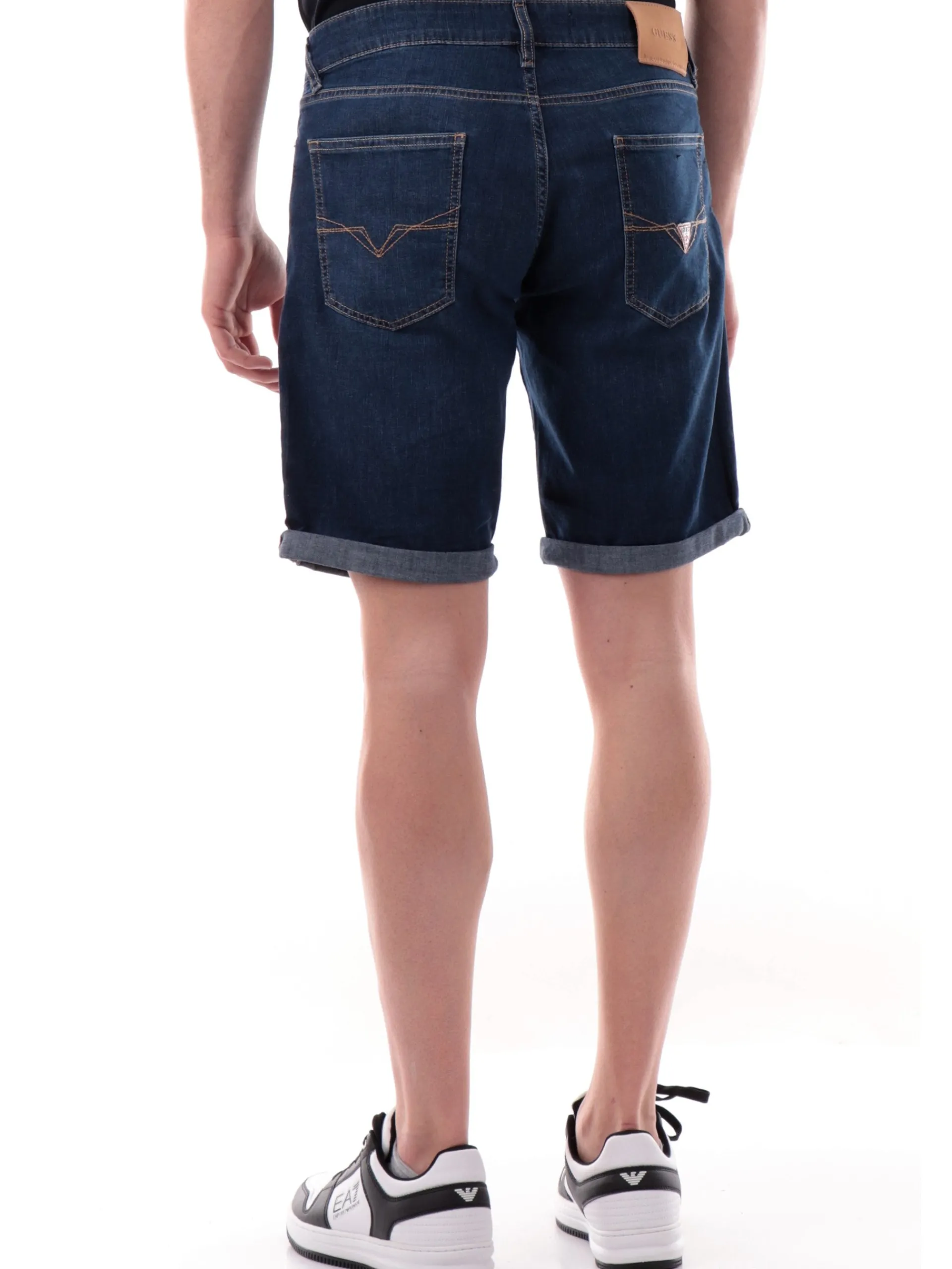GUESS Bermuda*Bermuda jeans blu da uomo Sonny M5GD01D5MZ1
