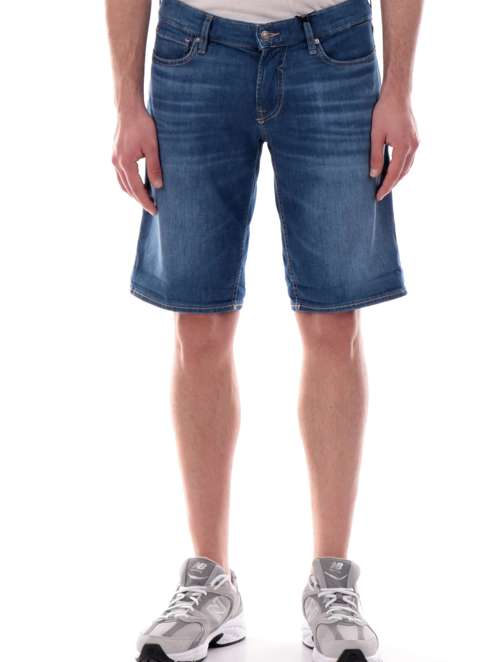 GUESS Bermuda*Bermuda jeans blu da uomo Sonny M5GD01D5MZ2