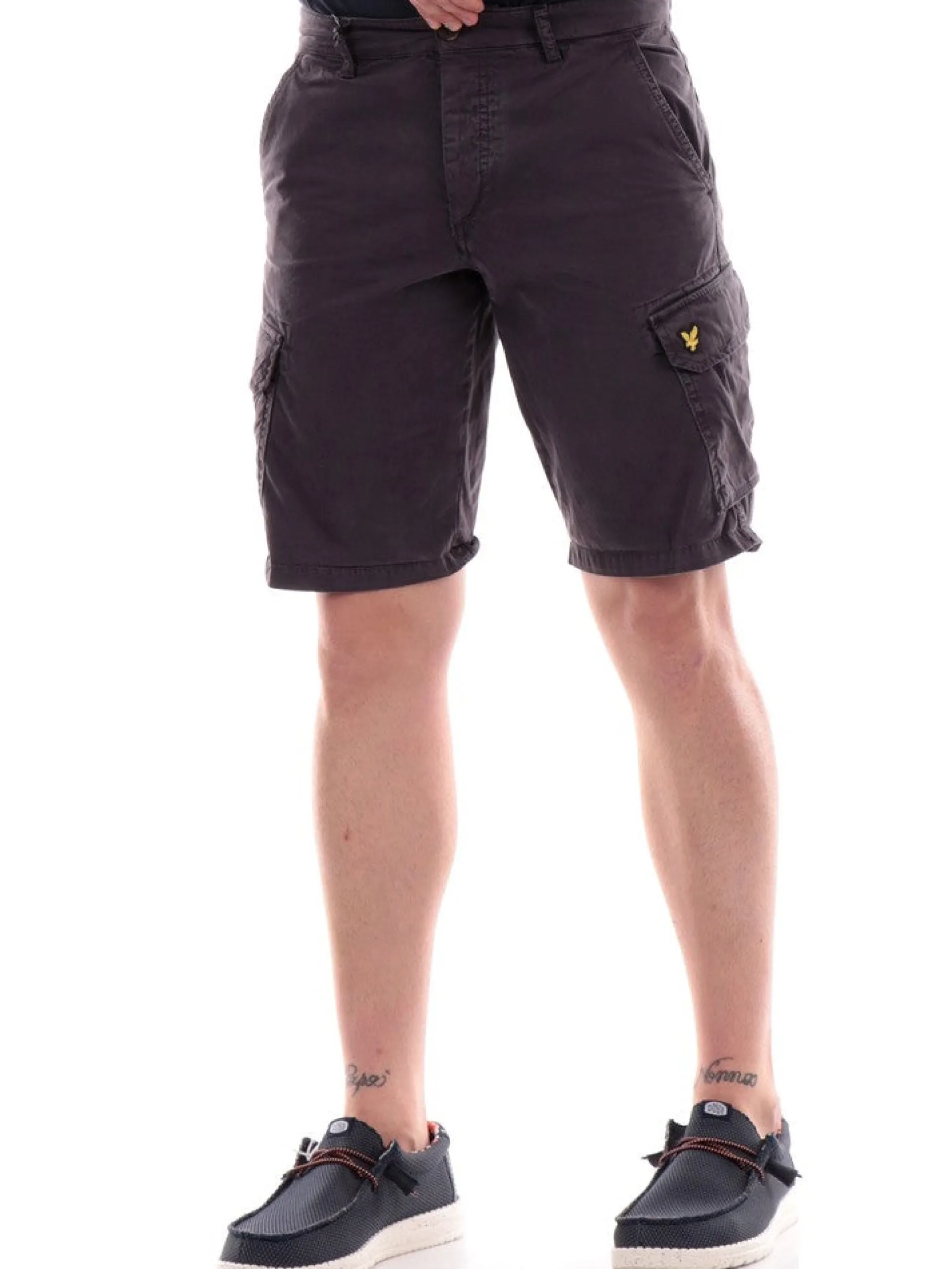 LYLE & SCOTT Bermuda*Bermuda Lyle and Scott uomo Grigi Vintage Wembley Cargo Short SH1815ITAX