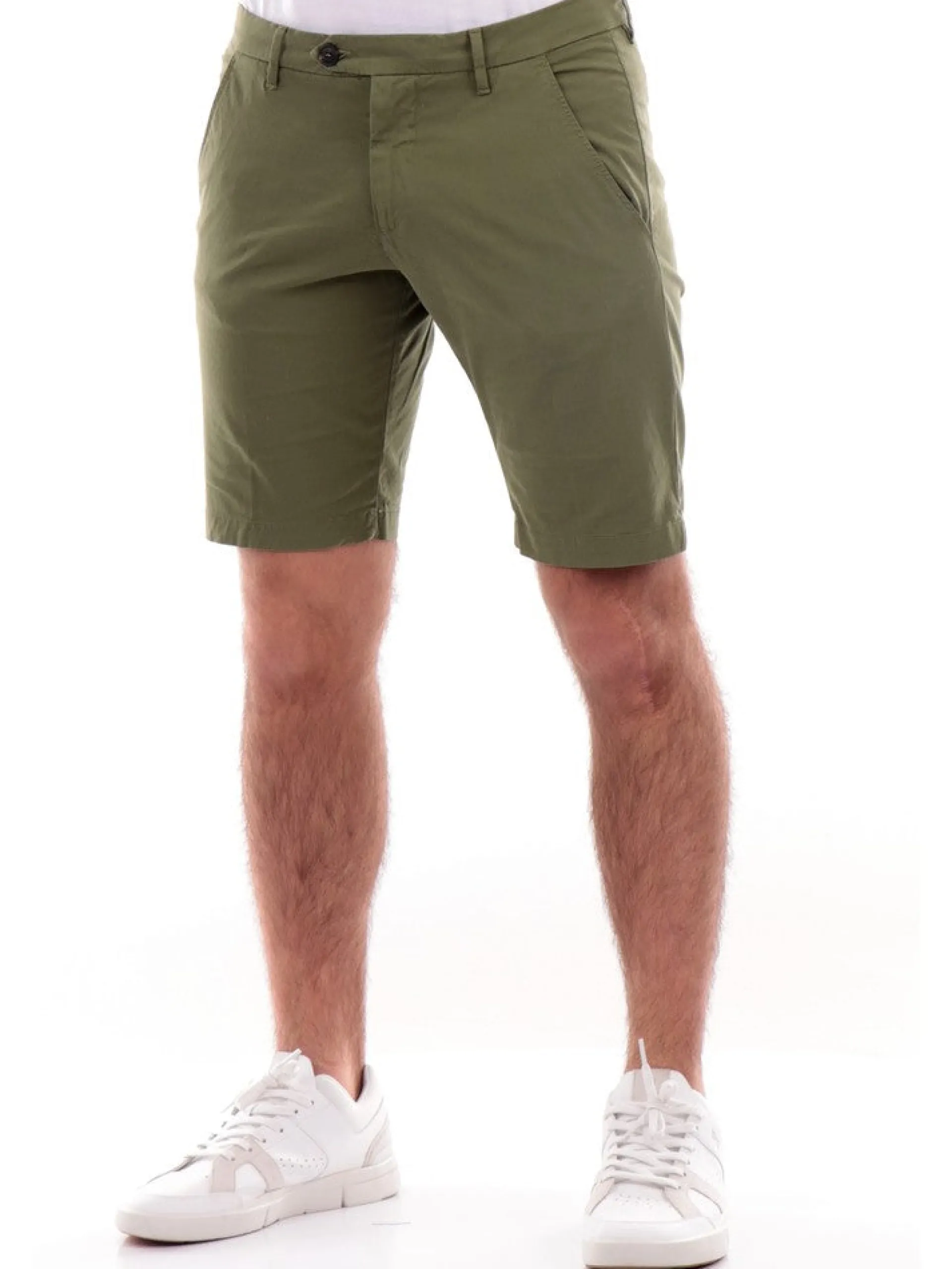 ROYROGERS Bermuda*Bermuda Roy Roger's verde militare da uomo New Rolf RU087C925011