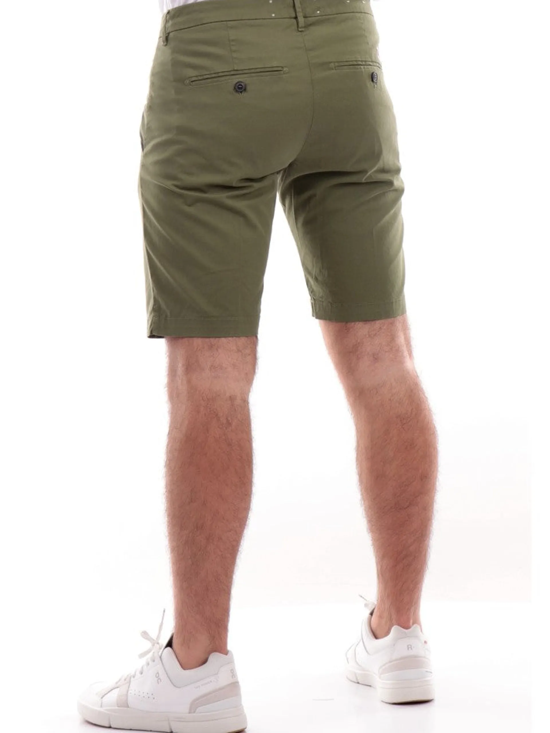 ROYROGERS Bermuda*Bermuda Roy Roger's verde militare da uomo New Rolf RU087C925011