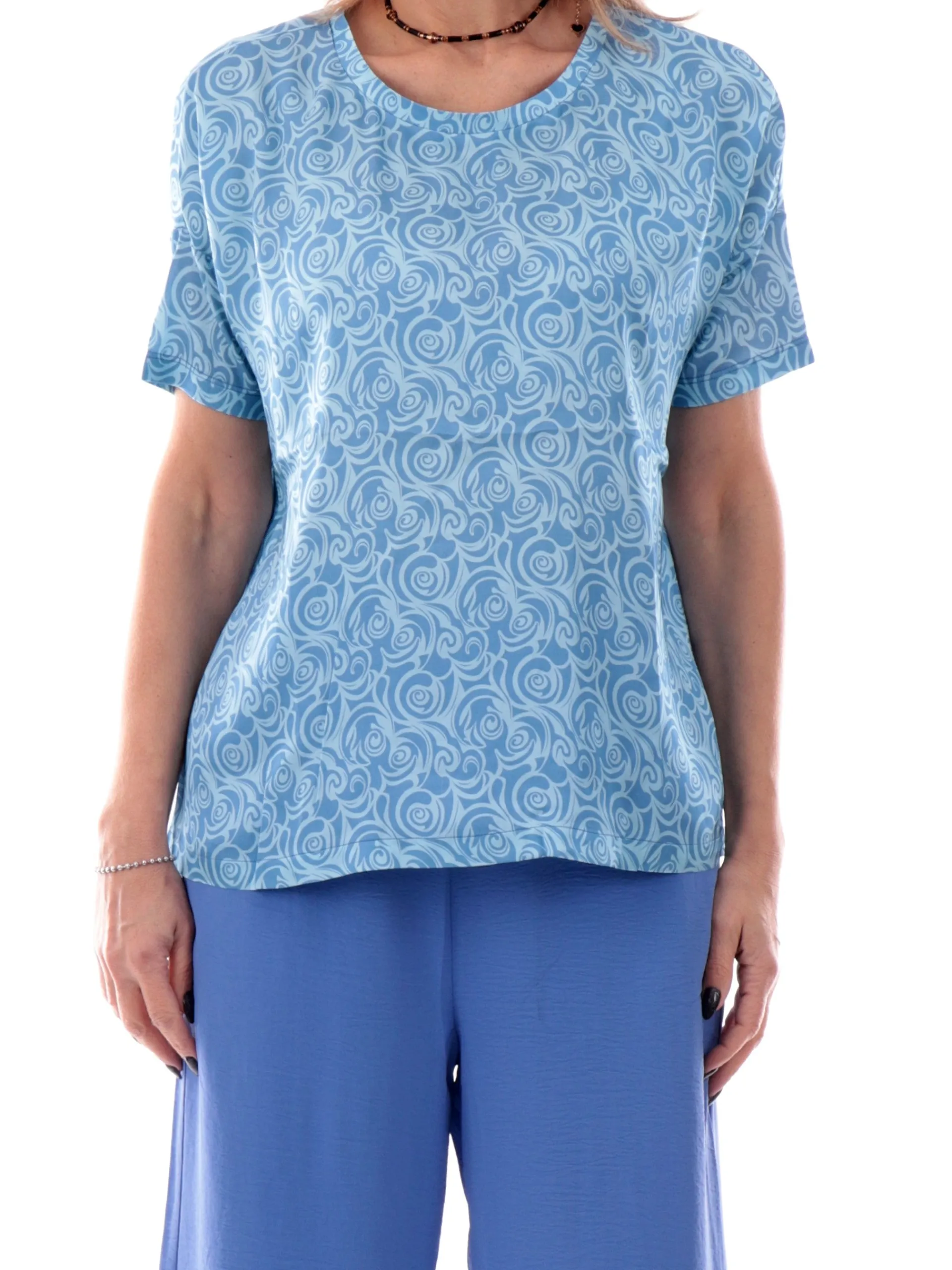 ANIS Maglie*Blusa white da donna realizzata in doppio tessuto 251W1491291