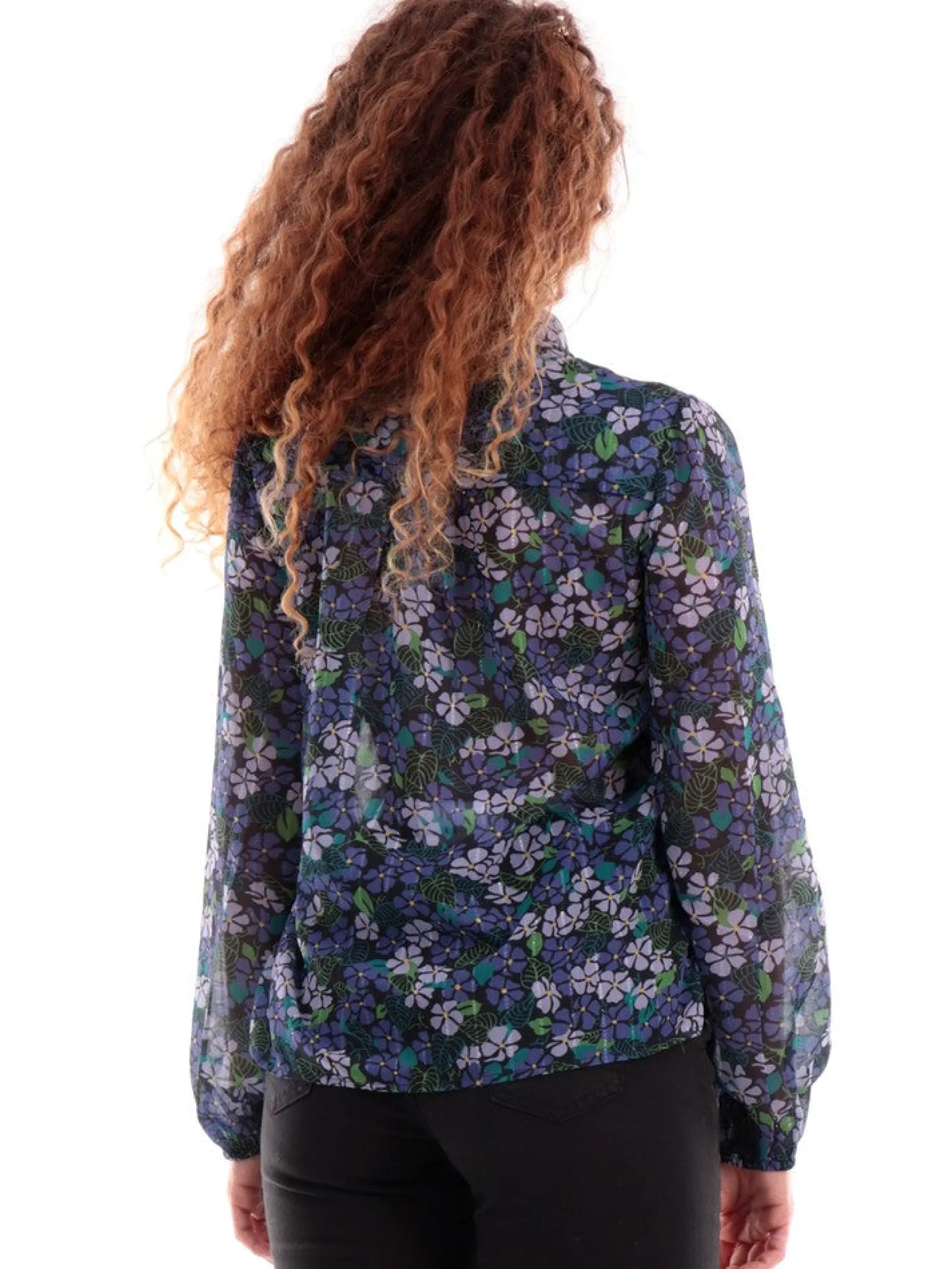 MOLLYBRACKEN Maglie*Blusa Molly Bracken viola da donna Woven R1696BH
