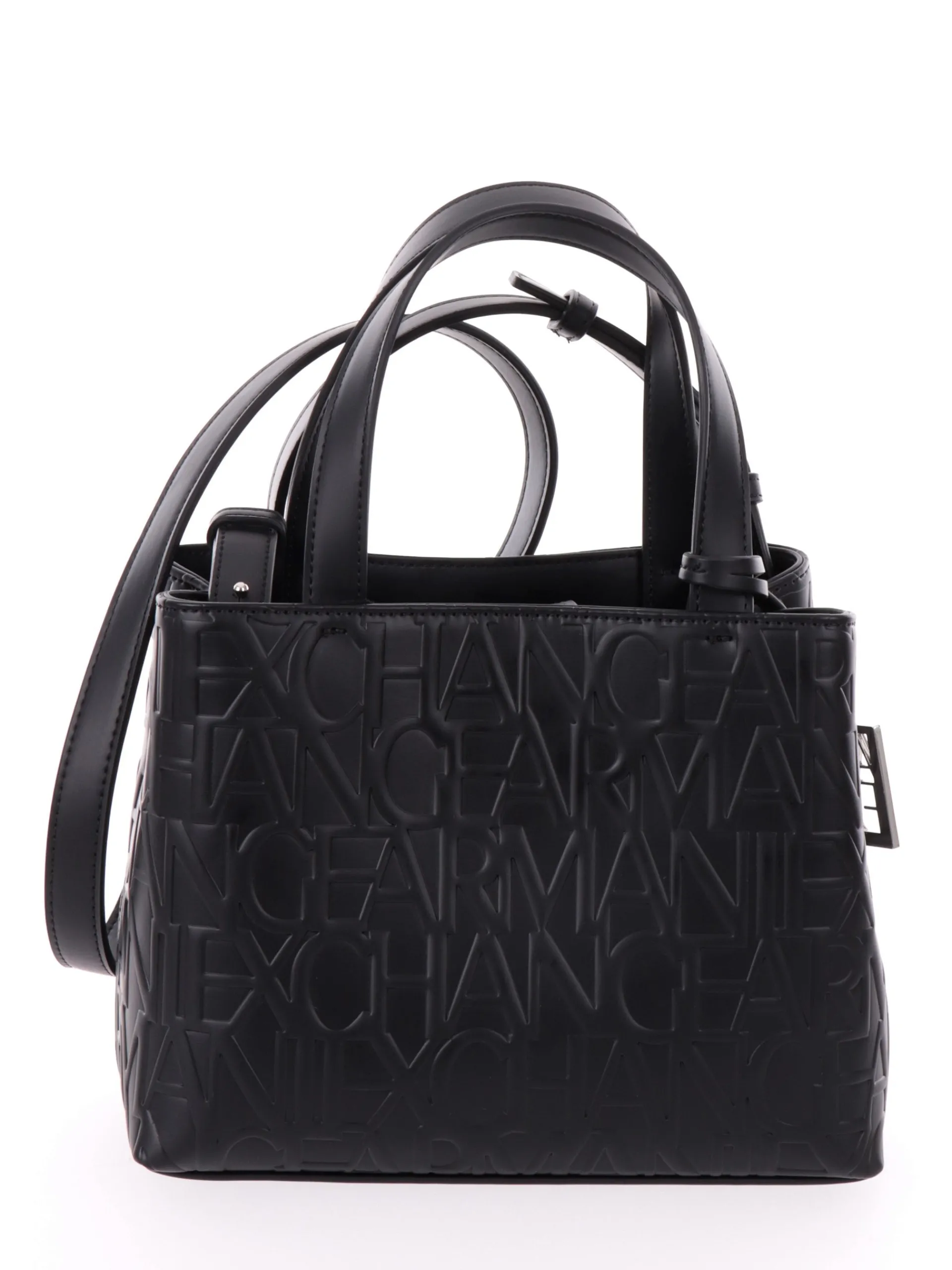 ARMANI EXCHANGE Borse*Borsa AX nera da donna doppi manici 942647CC793