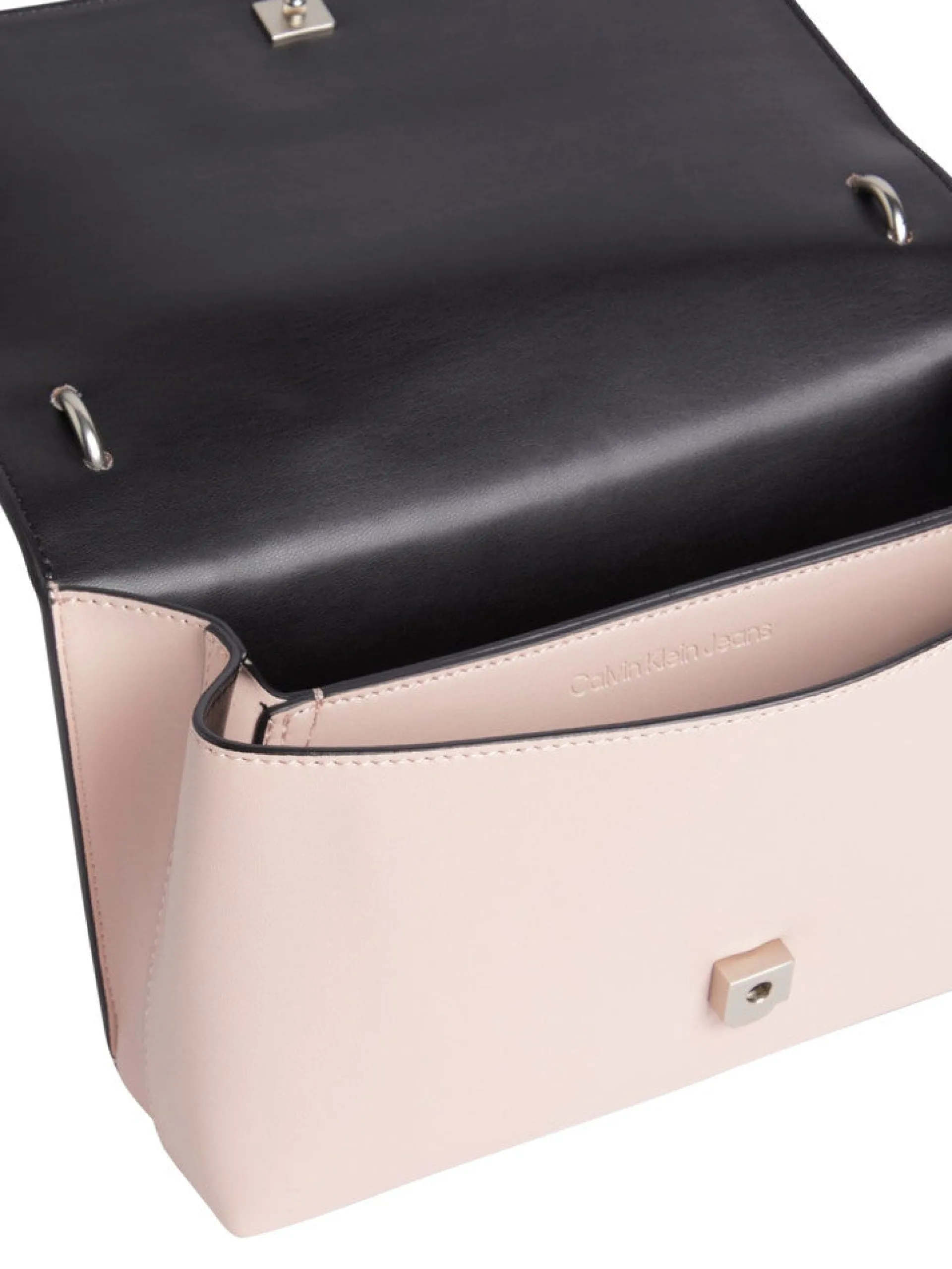 CALVIN KLEIN Borse*Borsa rosa con tracolla catenella K60K611866