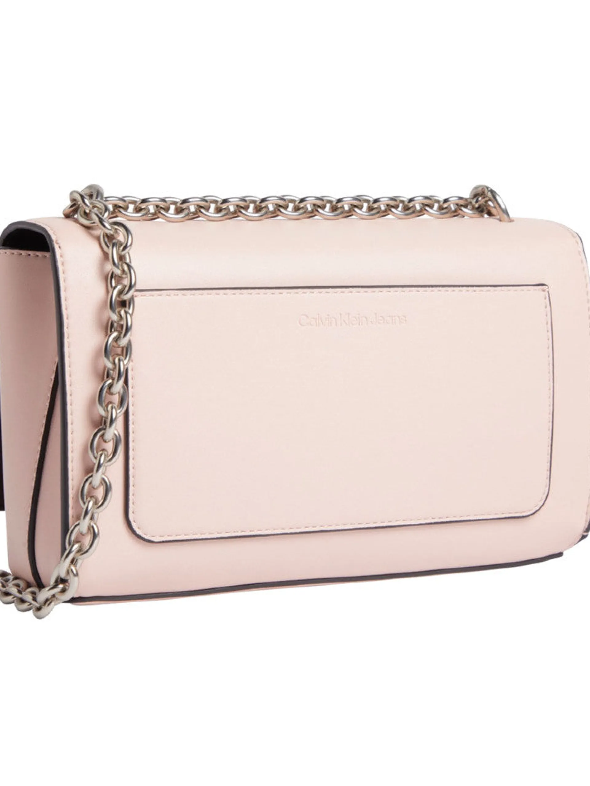 CALVIN KLEIN Borse*Borsa rosa con tracolla catenella K60K611866