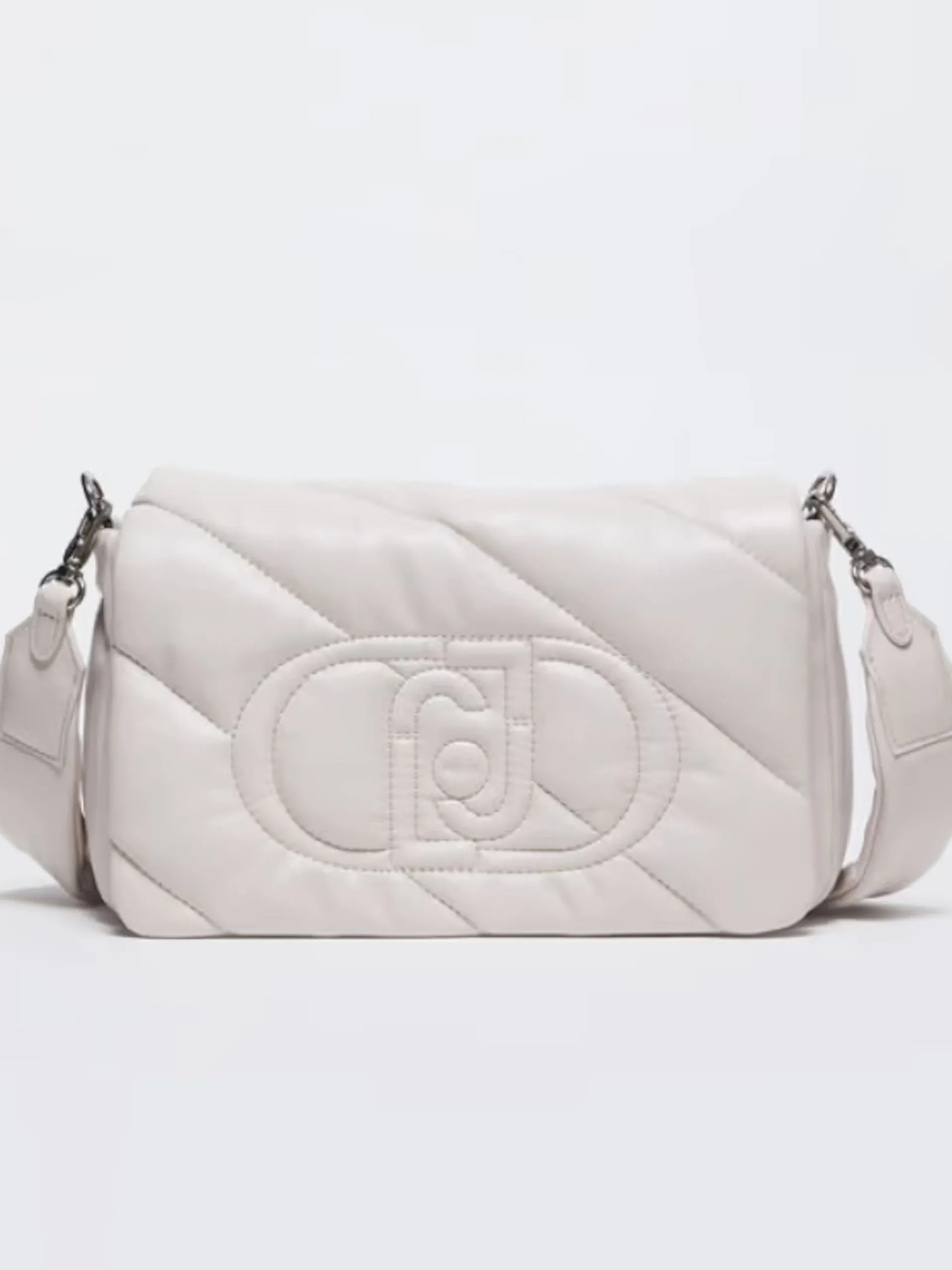 LIU JO MILANO Borse*Borsa Liu Jo bianca Ecs M Crossbody da donna trapuntata con tracolla AF4137E0022