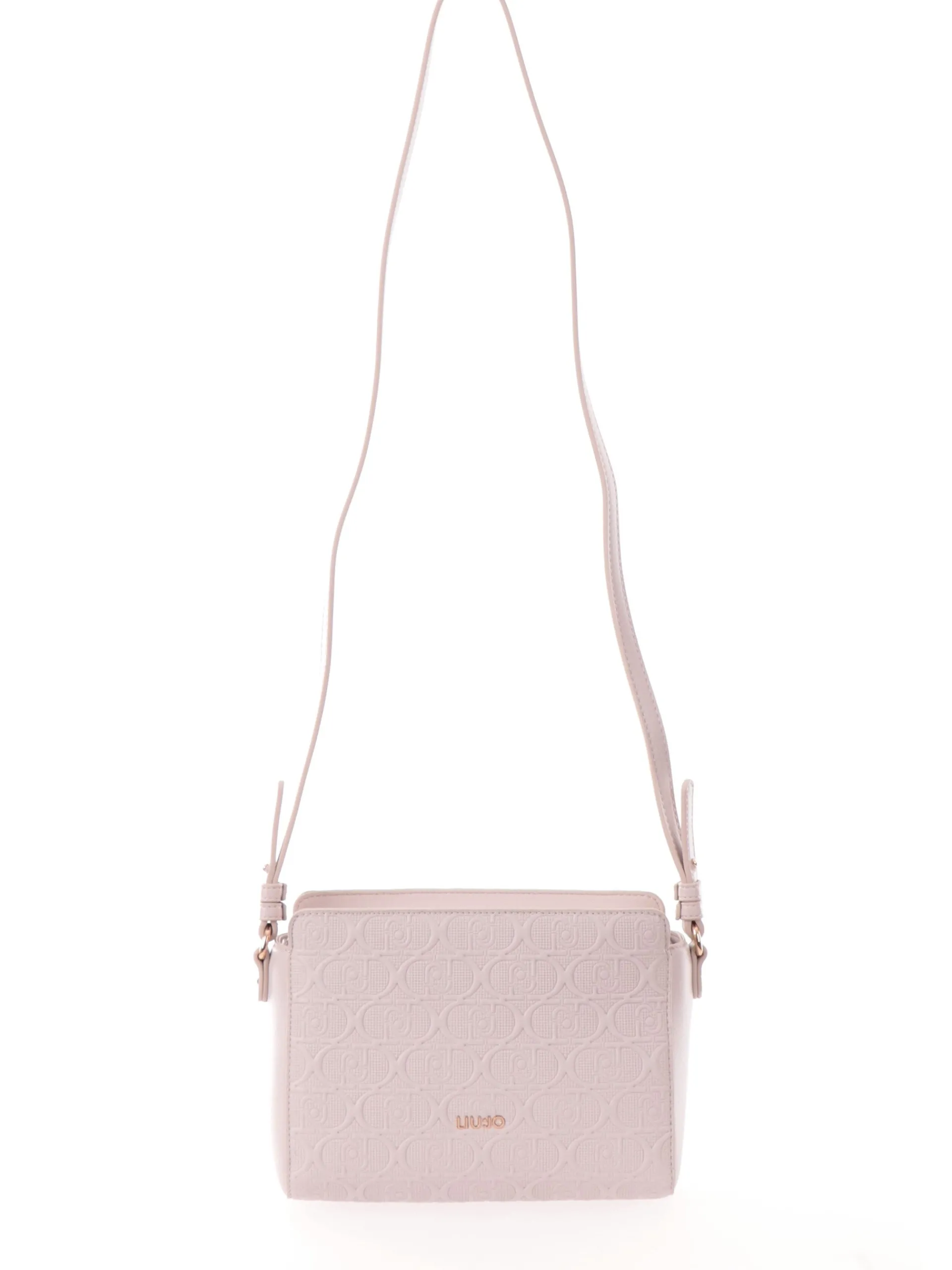 LIU JO MILANO Borse*Borsa Liu Jo bianca Ecs S Crossbody da donna logo all over AF4256E0538