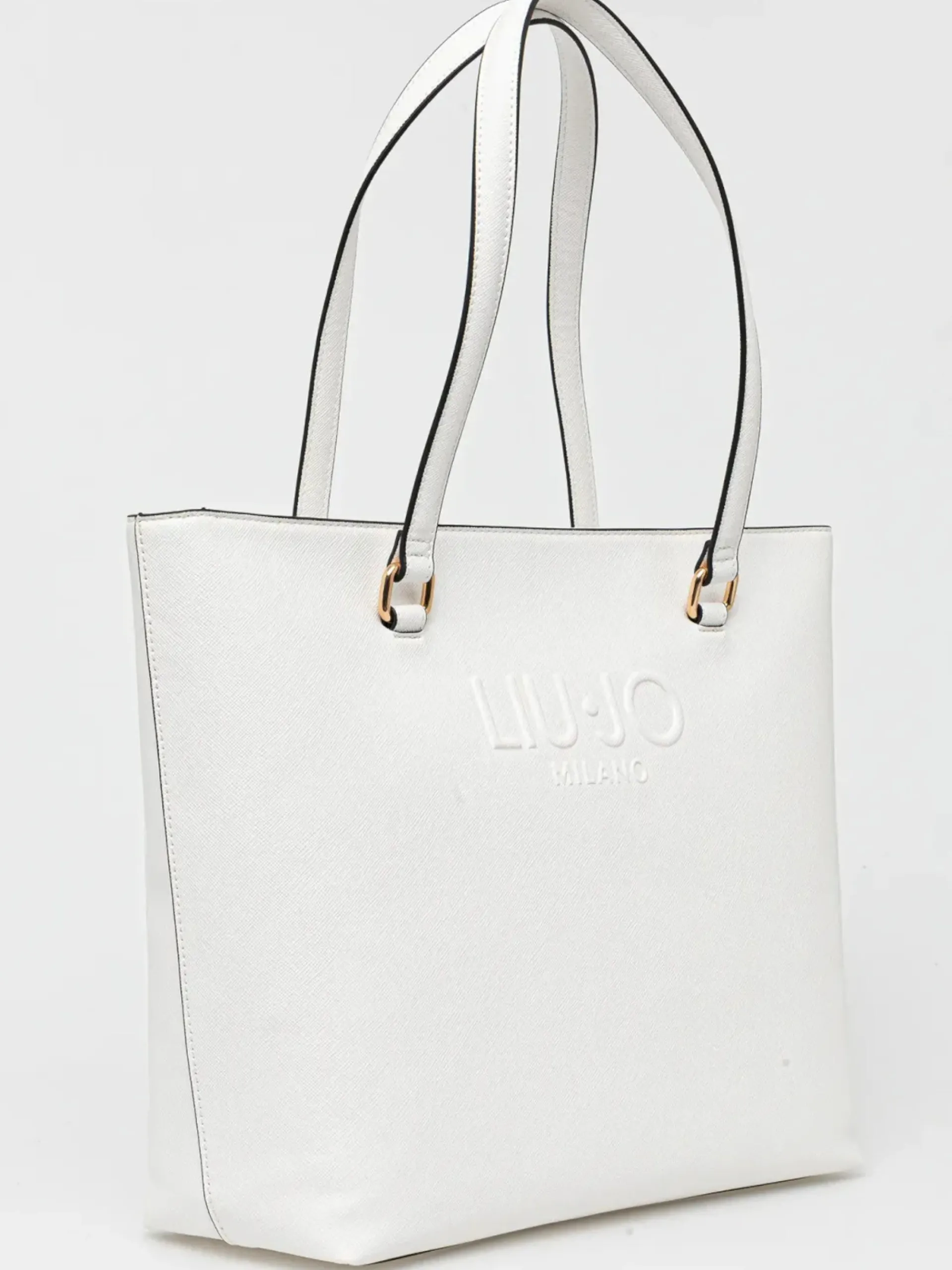 LIU JO MILANO Borse*Borsa Liu Jo bianca M Tote da donna doppio manico AA5321E0087 01065