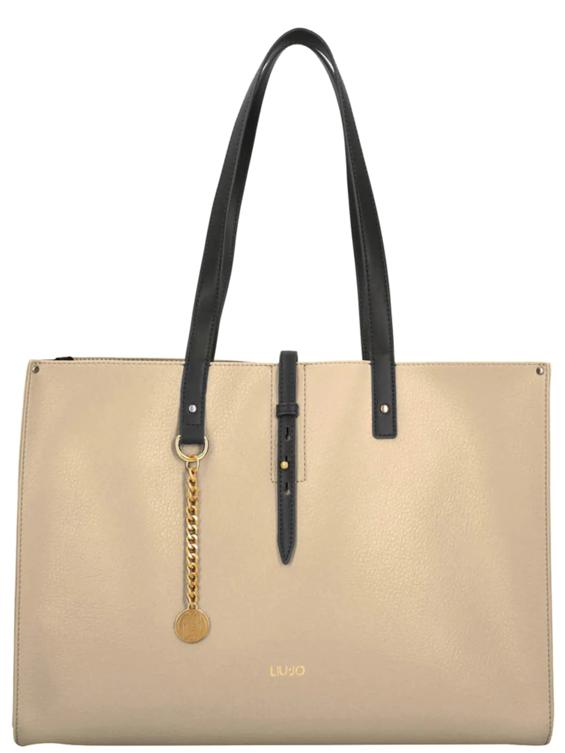 LIU JO MILANO Borse*Borsa Liu Jo grigia ECS L Tote da donna con borsa interna utilizzabile separatamente AA5024E0064