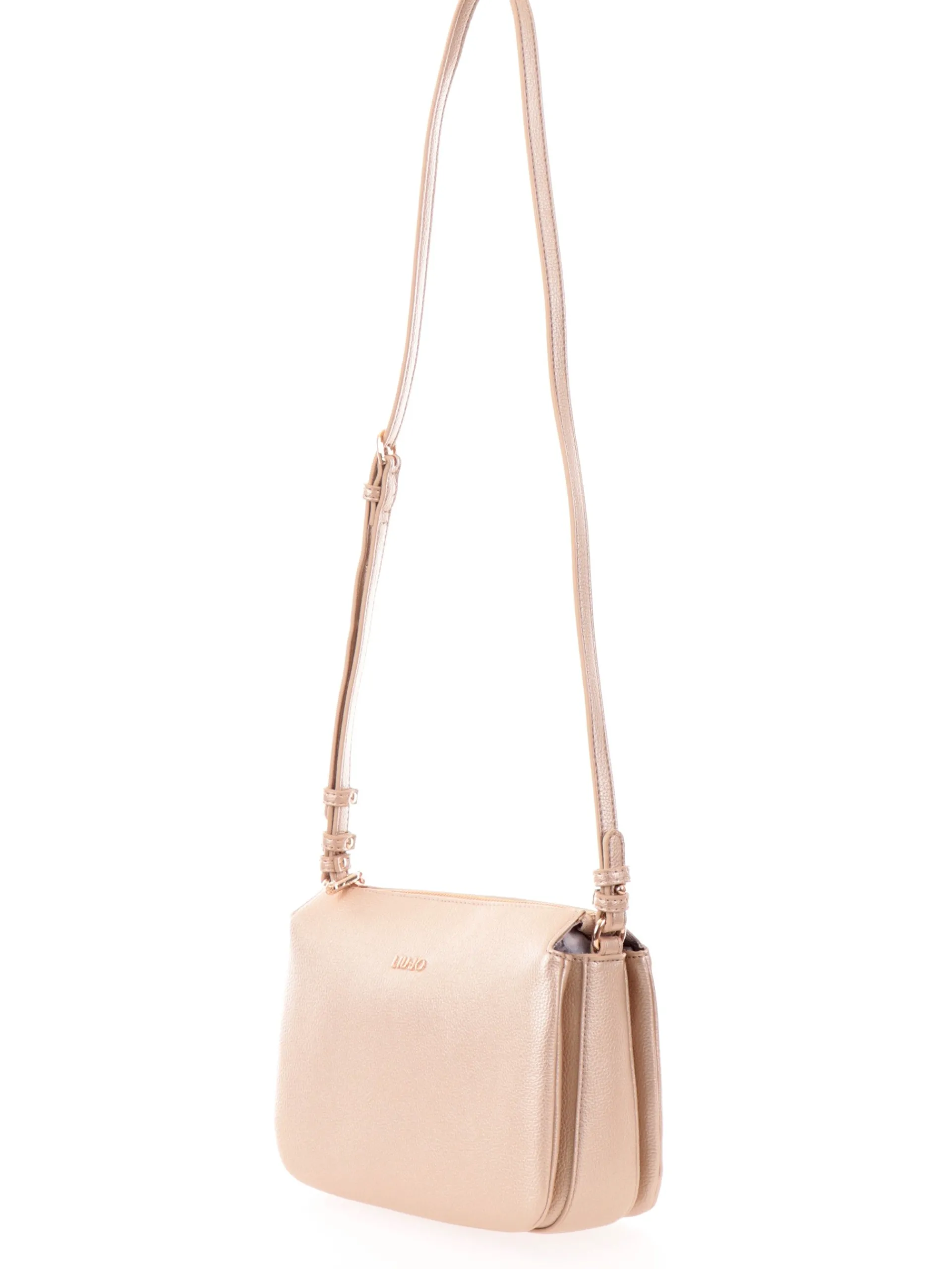 LIU JO MILANO Borse*Borsa Liu Jo oro Crossbody da donna con tracolla e tre scomparti AA5212E0058