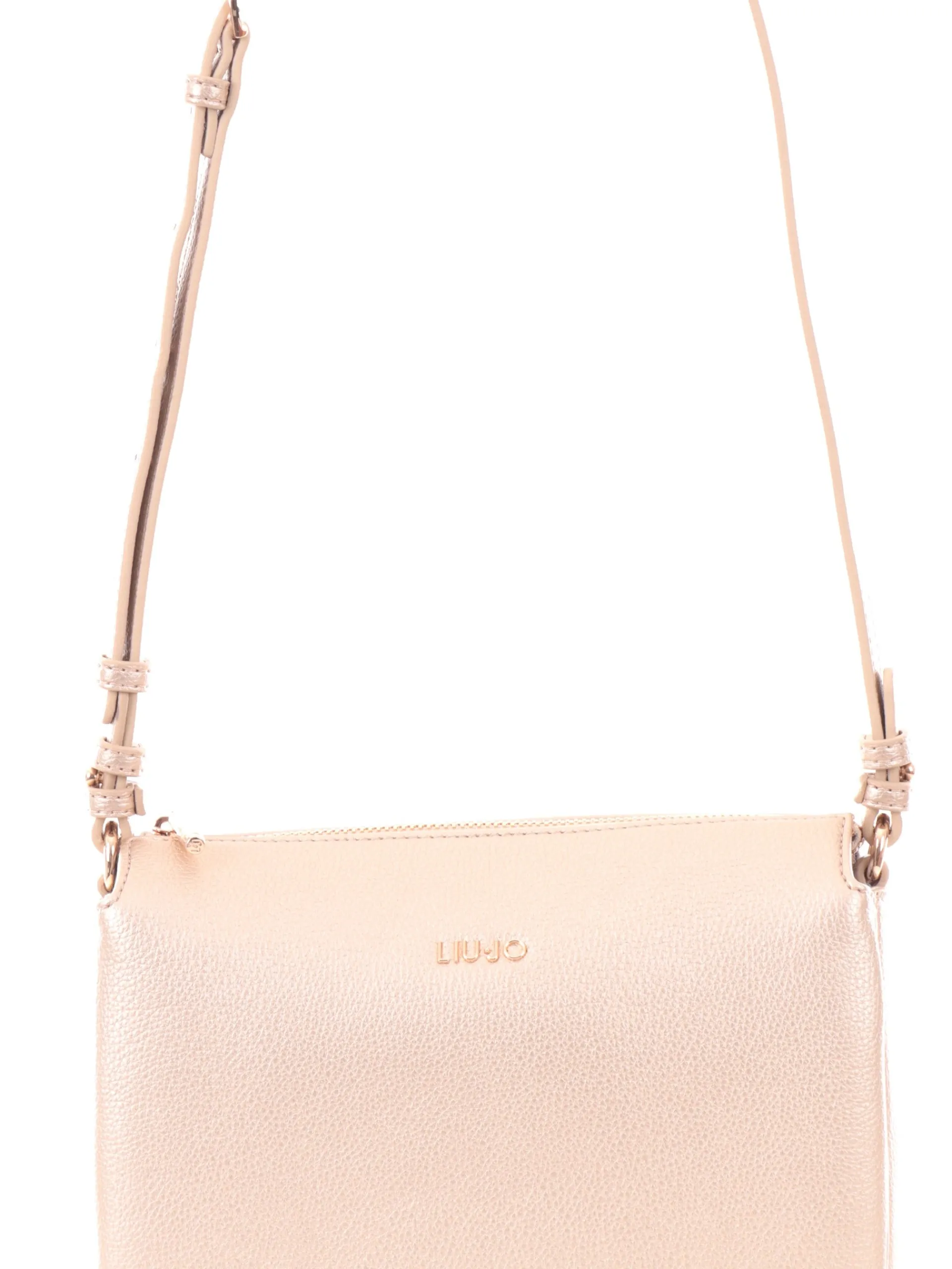 LIU JO MILANO Borse*Borsa Liu Jo oro Crossbody da donna con tracolla e tre scomparti AA5212E0058