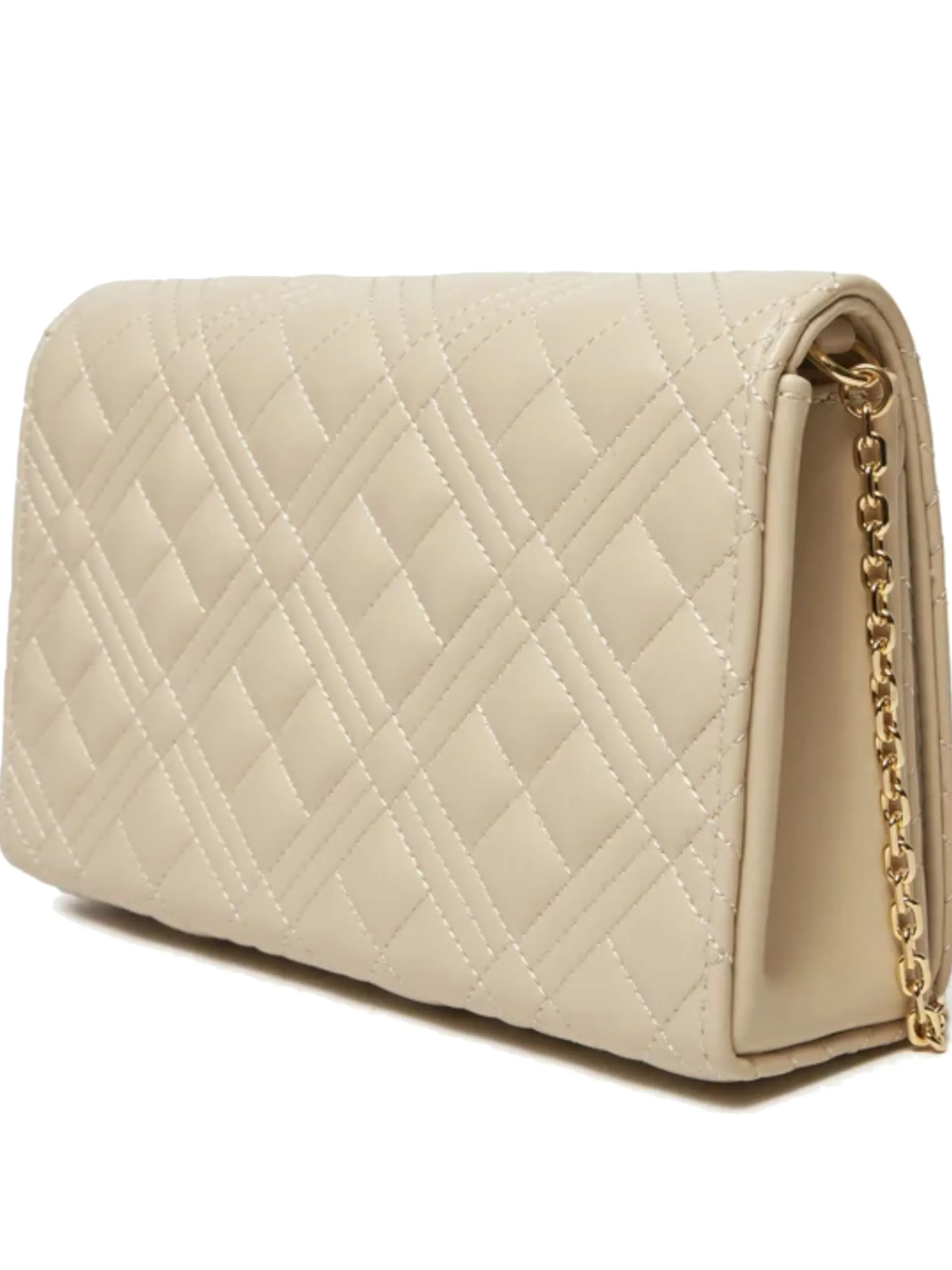 LOVE MOSCHINO Borse*Borsa bianca con tracolla catenella JC4079LA0