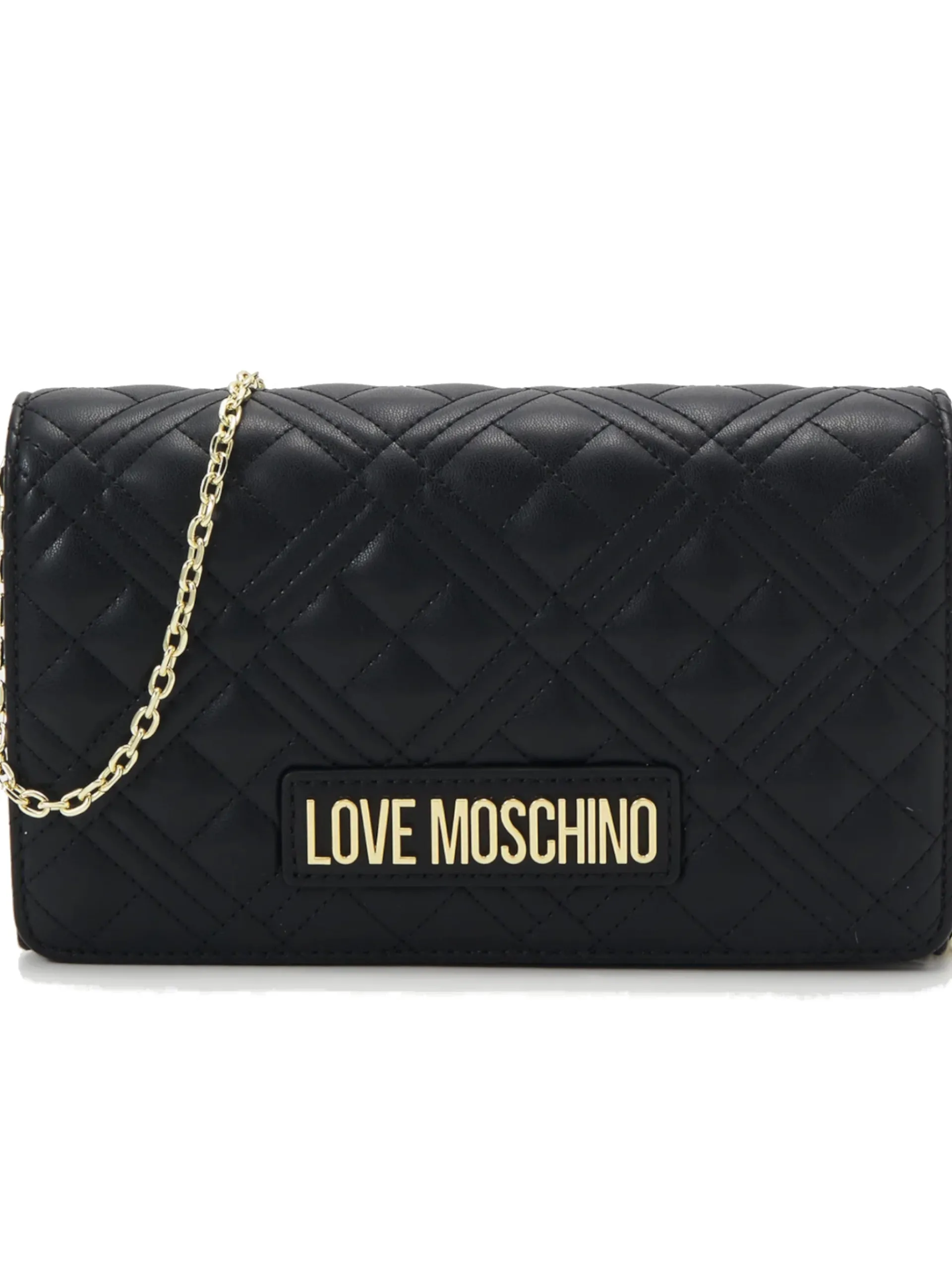 LOVE MOSCHINO Borse*Borsa nera con tracolla catenella JC4079LA0