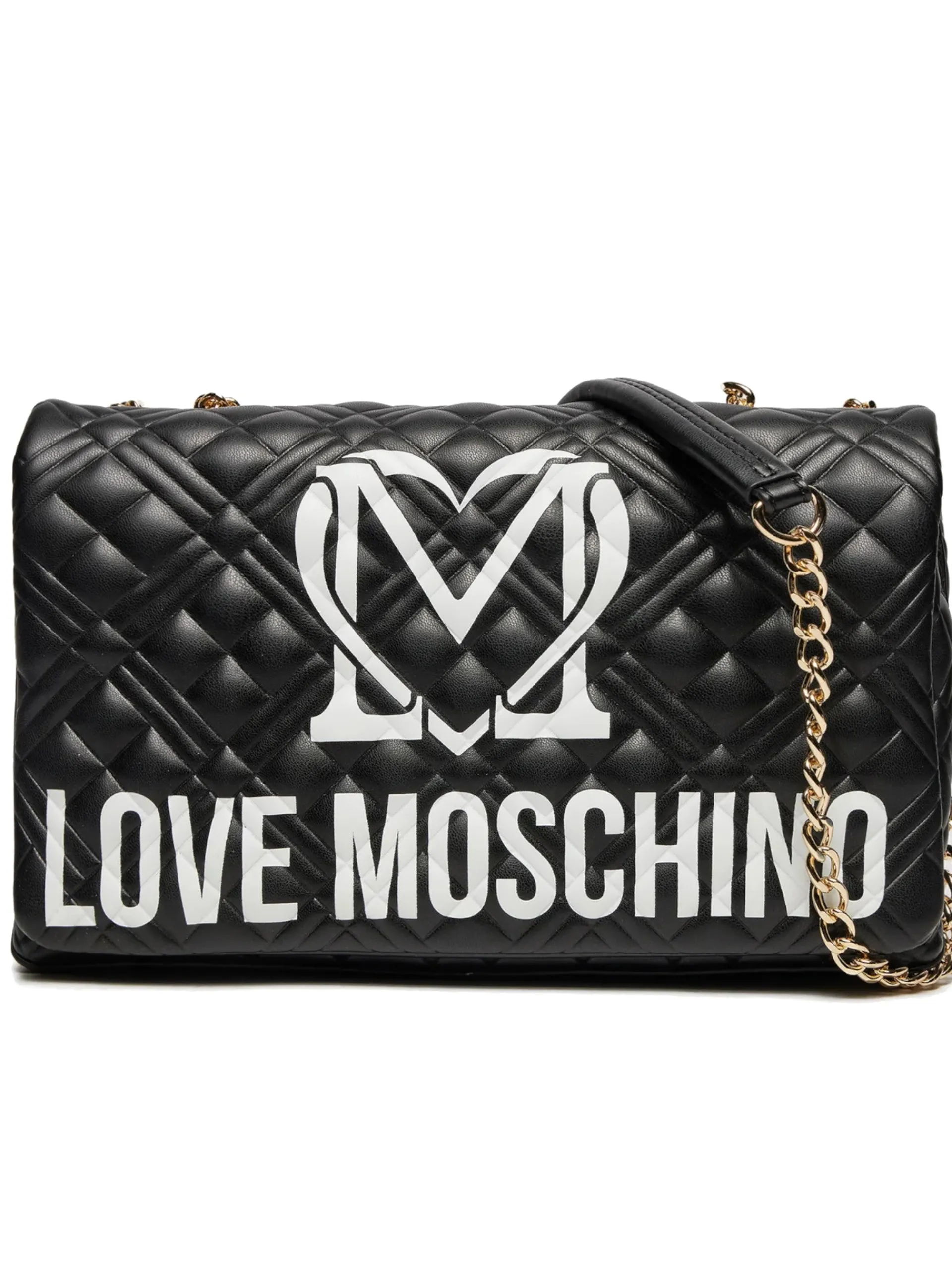 LOVE MOSCHINO Borse*Borsa nera con stampa logo JC4375KR1