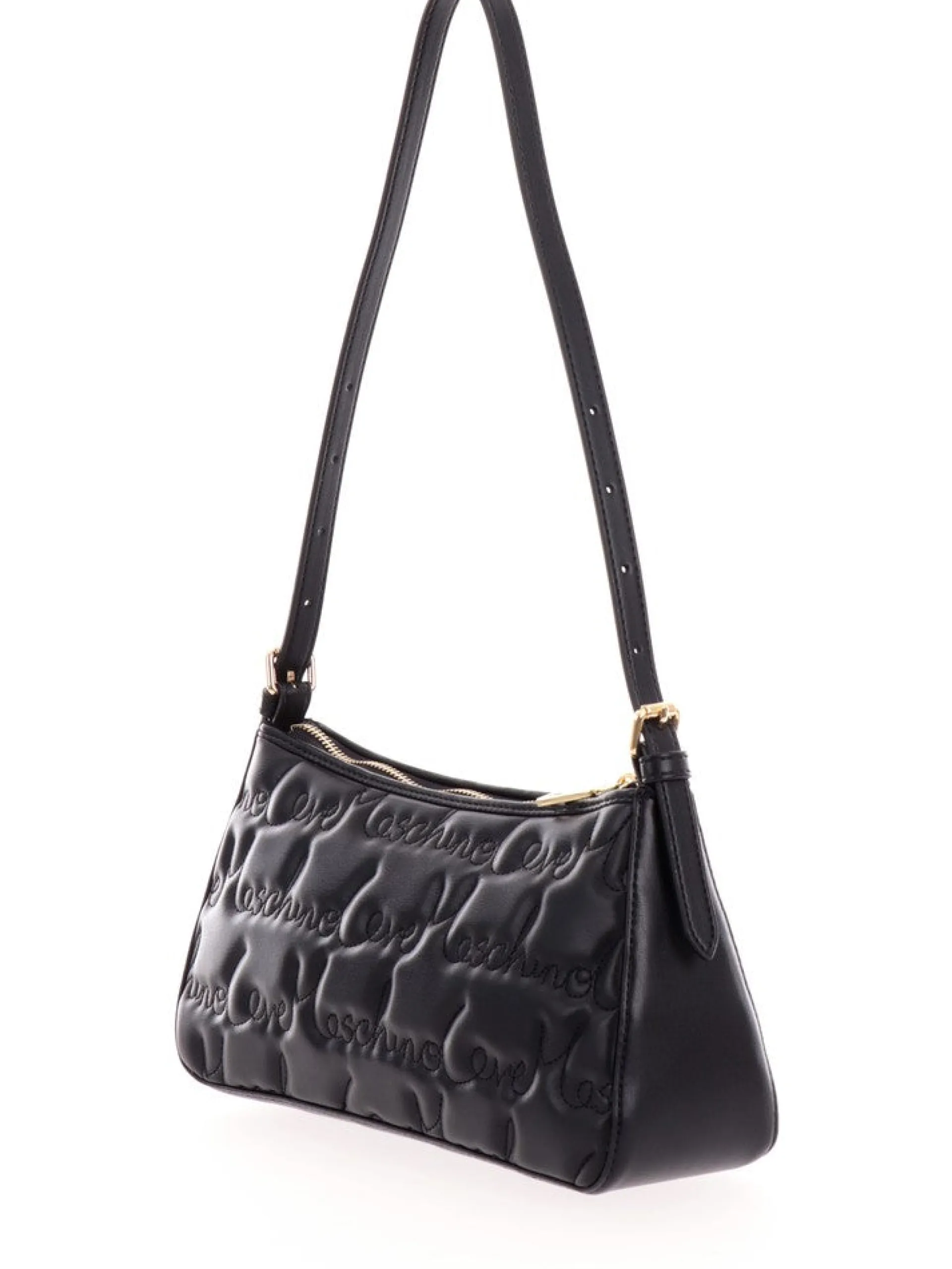 LOVE MOSCHINO Borse*Borsa nera ricamata JC4126LJ0