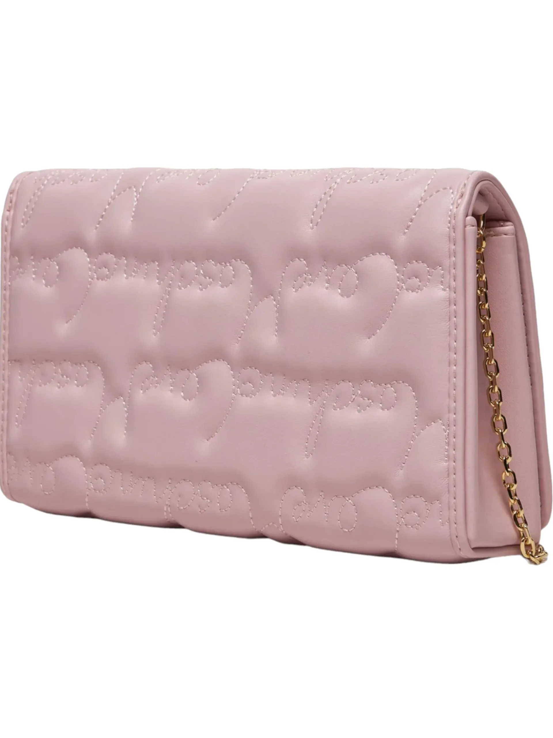 LOVE MOSCHINO Borse*Borsa rosa ricamata tracolla catenella JC4128LJ0