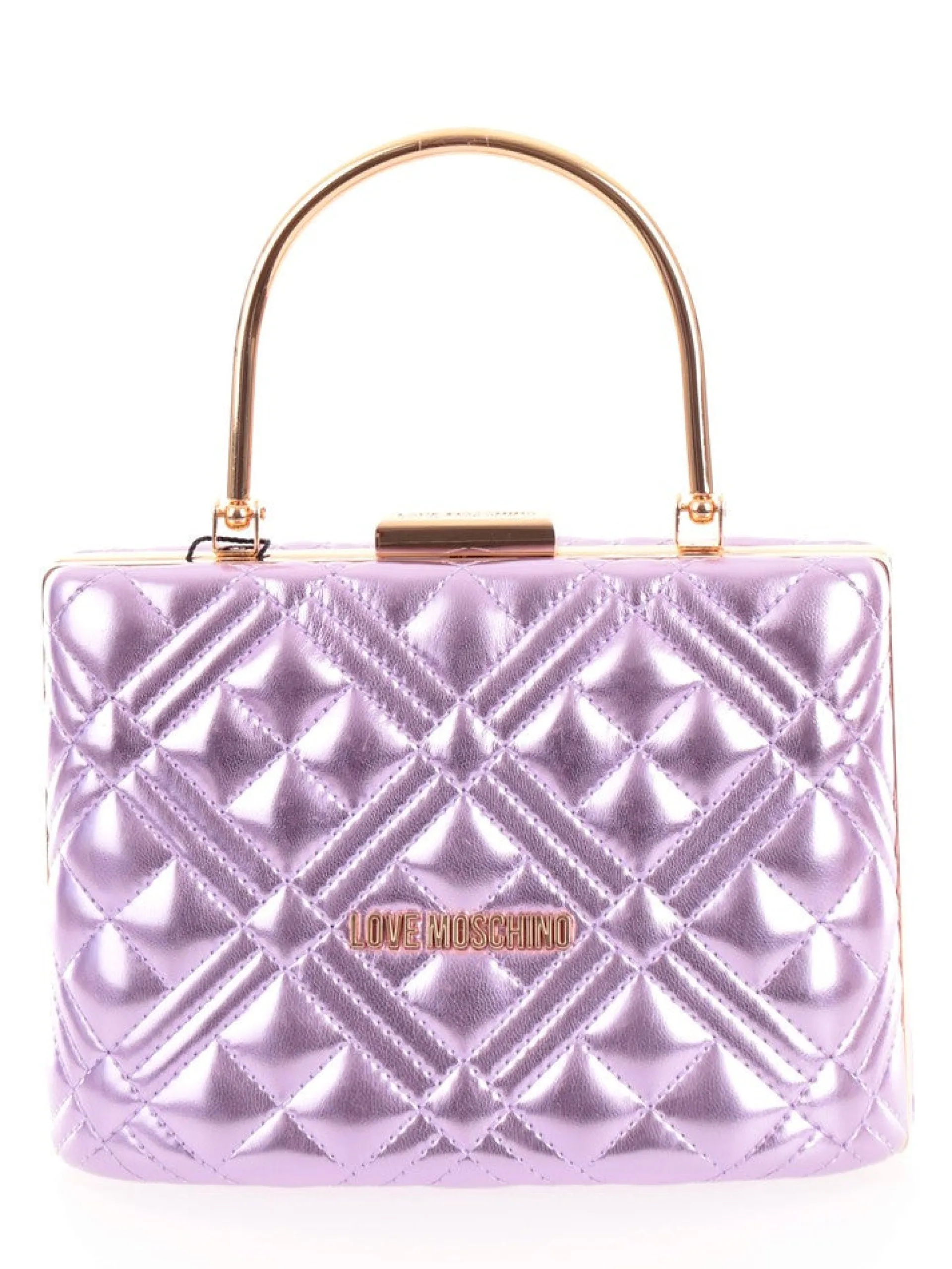 LOVE MOSCHINO Borse*Borsa Moschino Love Metallizzata Rosa da Donna JC4047PP1H