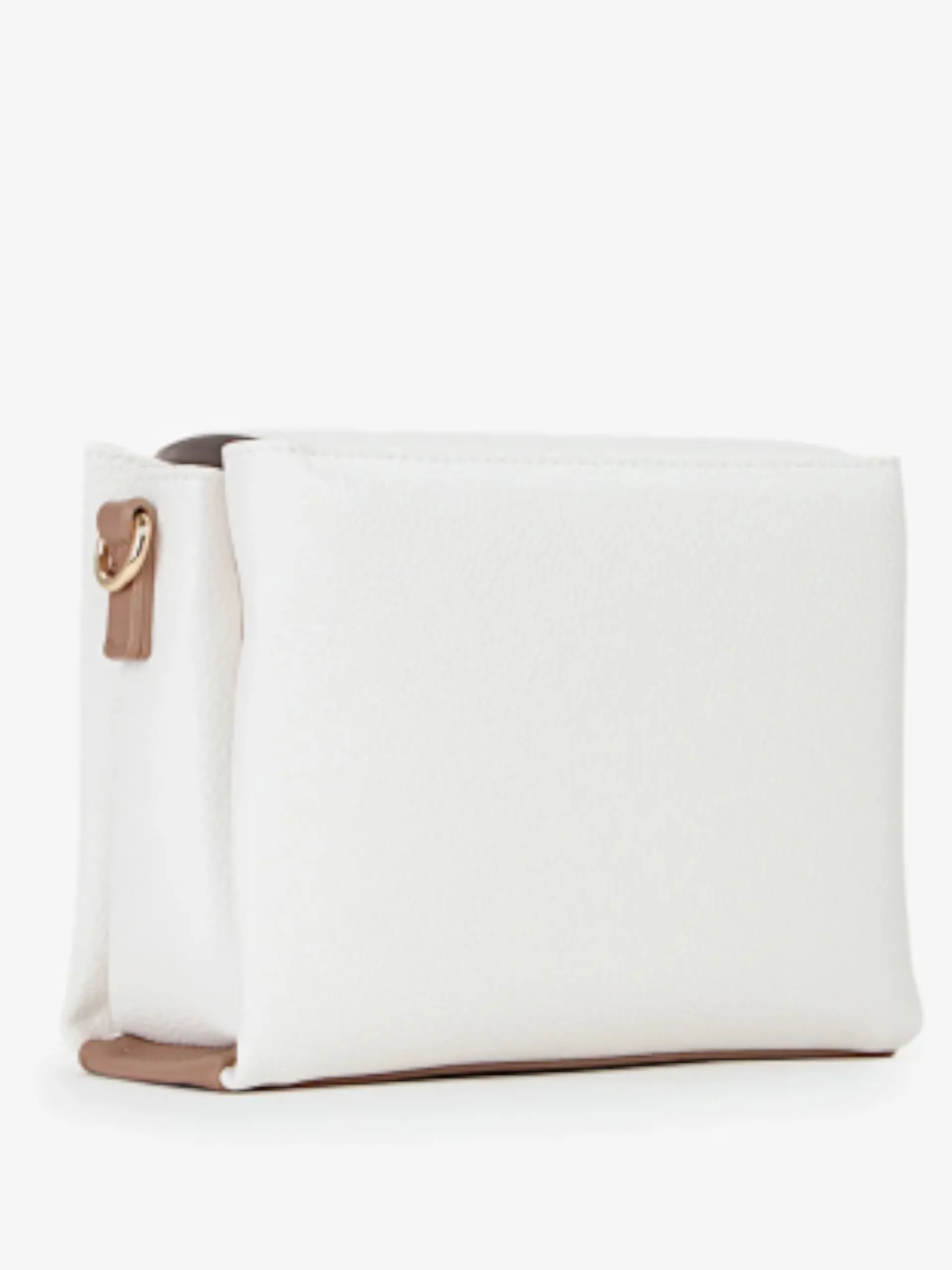 VALENTINO ACCESSORI Borse*Borsa Valentino bianca Alexia Medium con tracolla logata VBS5A806