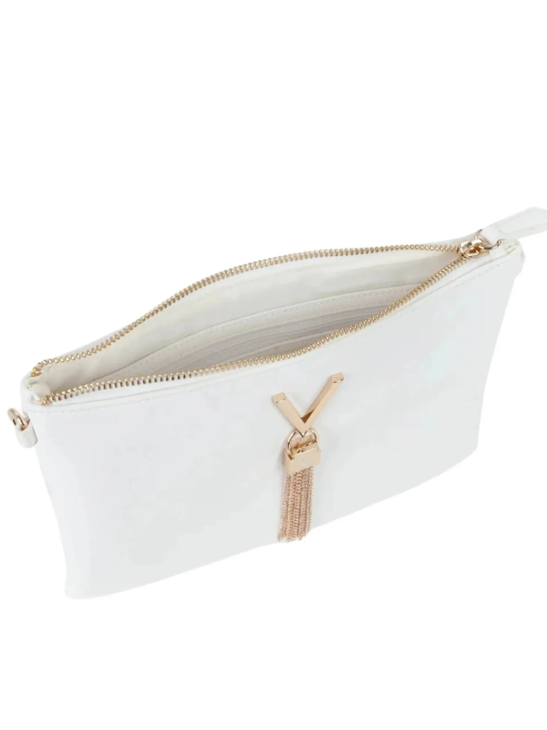 VALENTINO ACCESSORI Borse*Borsa Valentino bianca Divina Sa da donna con tracolla catenella VBS1IJ19
