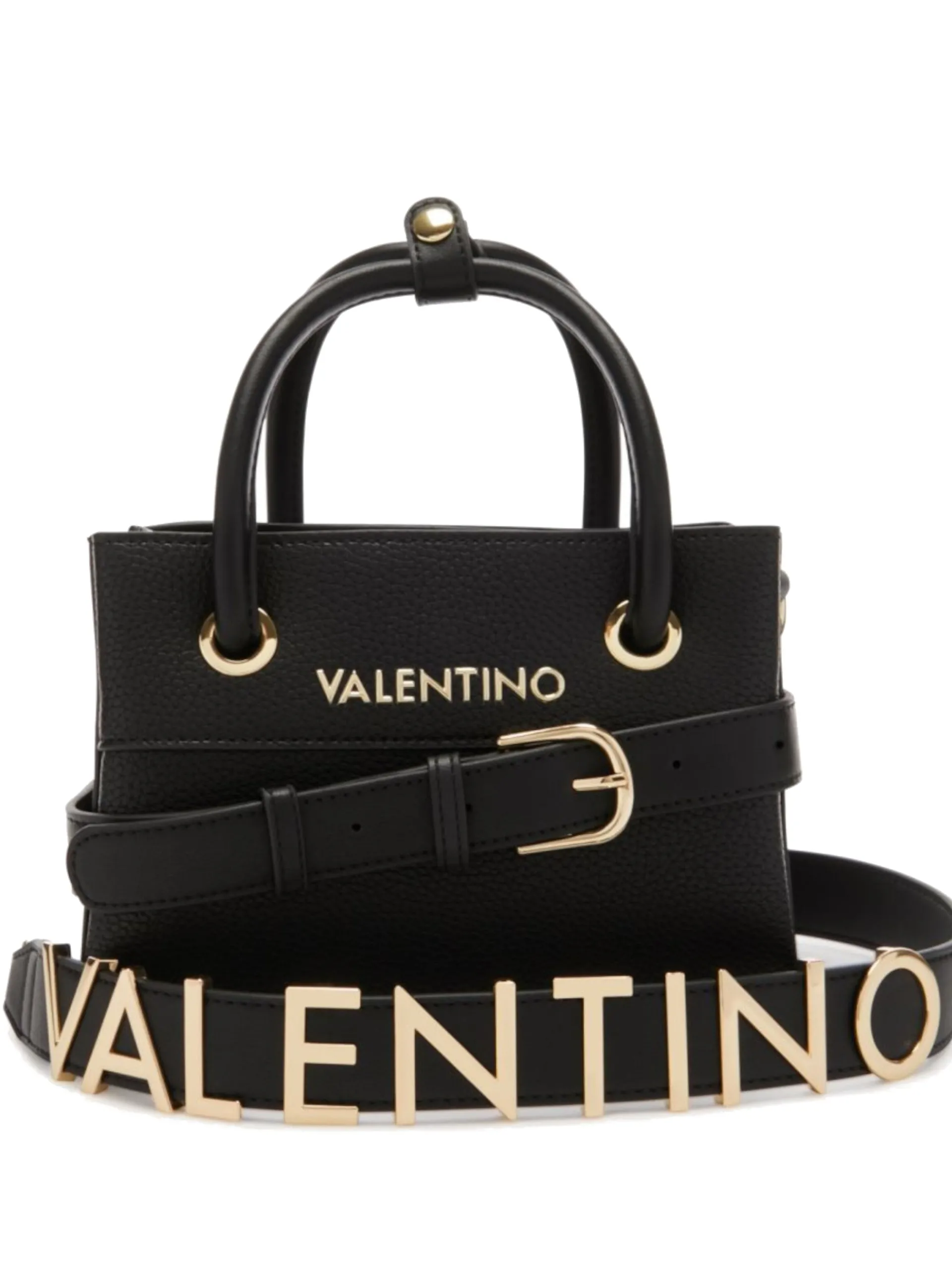 VALENTINO ACCESSORI Borse*Borsa Valentino nera Alexia con tracolla VBS5A805