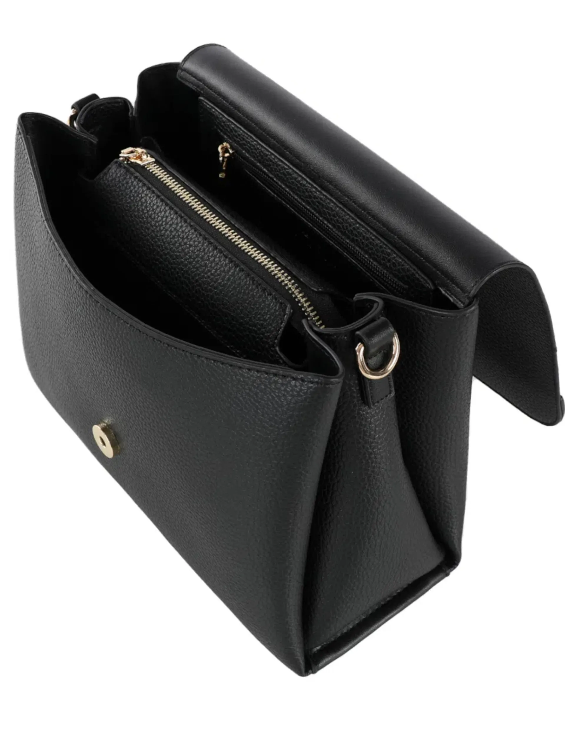 VALENTINO ACCESSORI Borse*Borsa Valentino nera Alexia Medium con tracolla logata VBS5A806