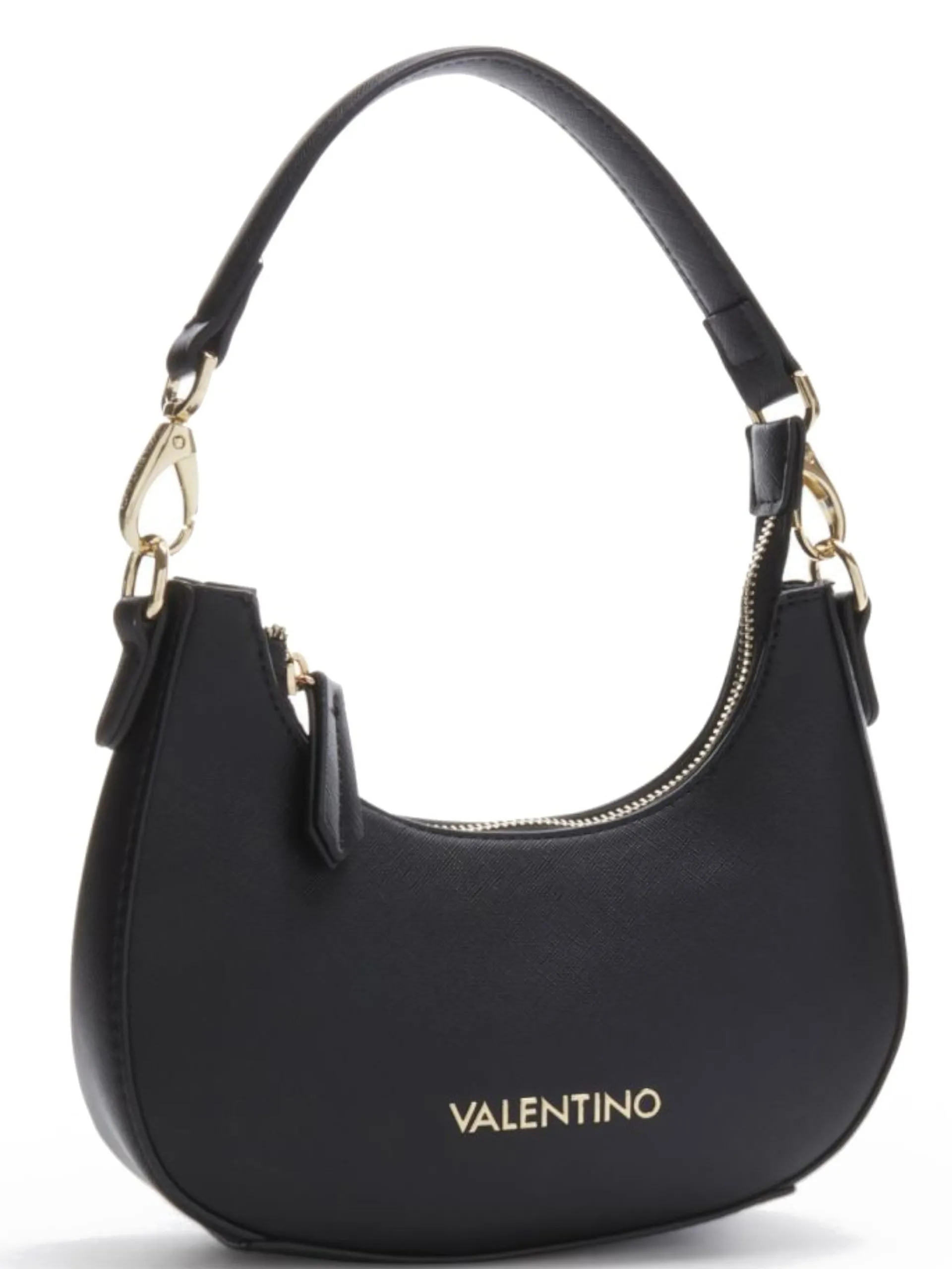 VALENTINO ACCESSORI Borse*Borsa Valentino nera Zero Re Medium da donna con doppia tracolla VBS7B305