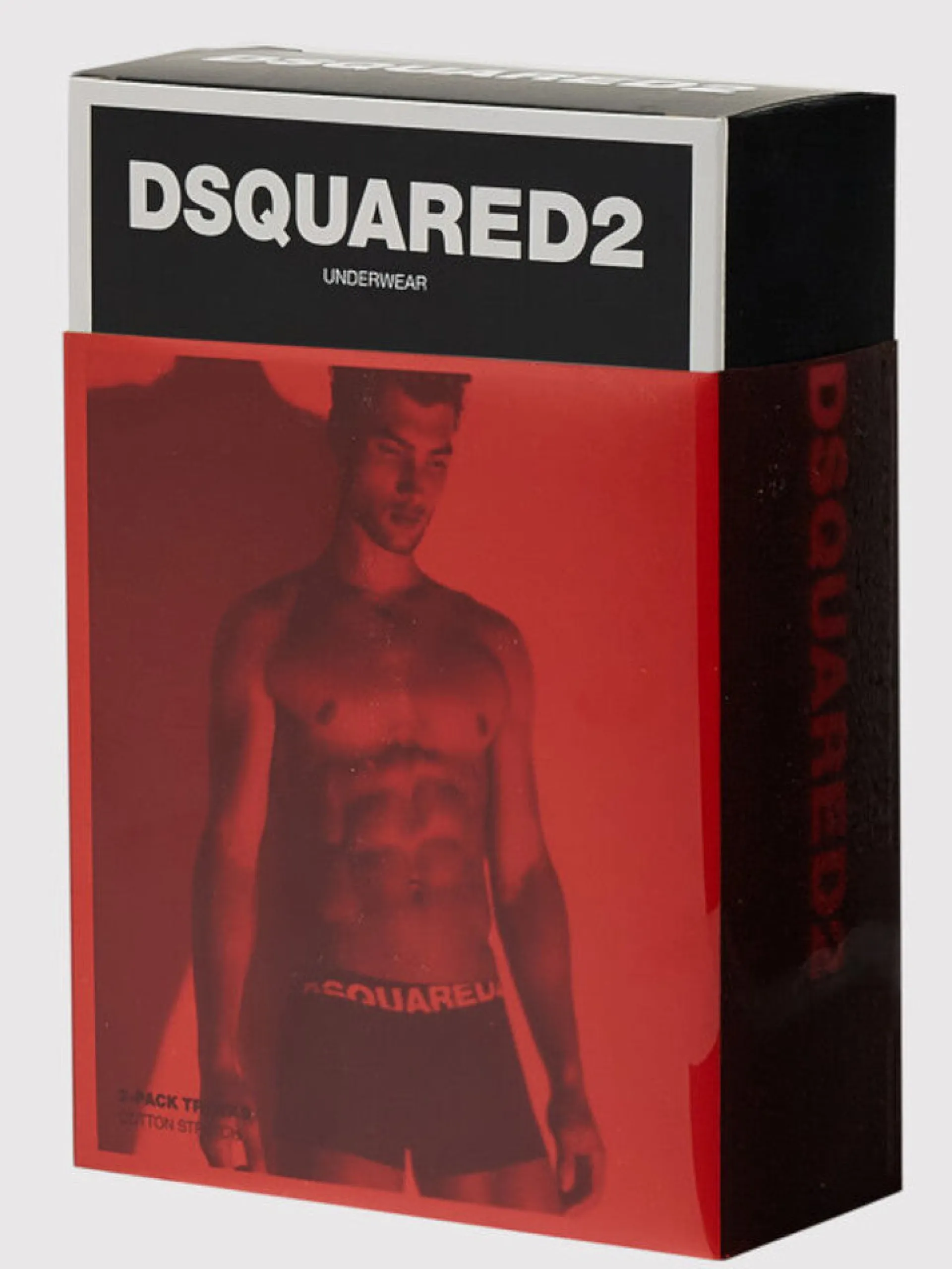 DSQUARED Boxer*Boxer bianchi da Uomo DCXC9003-0100