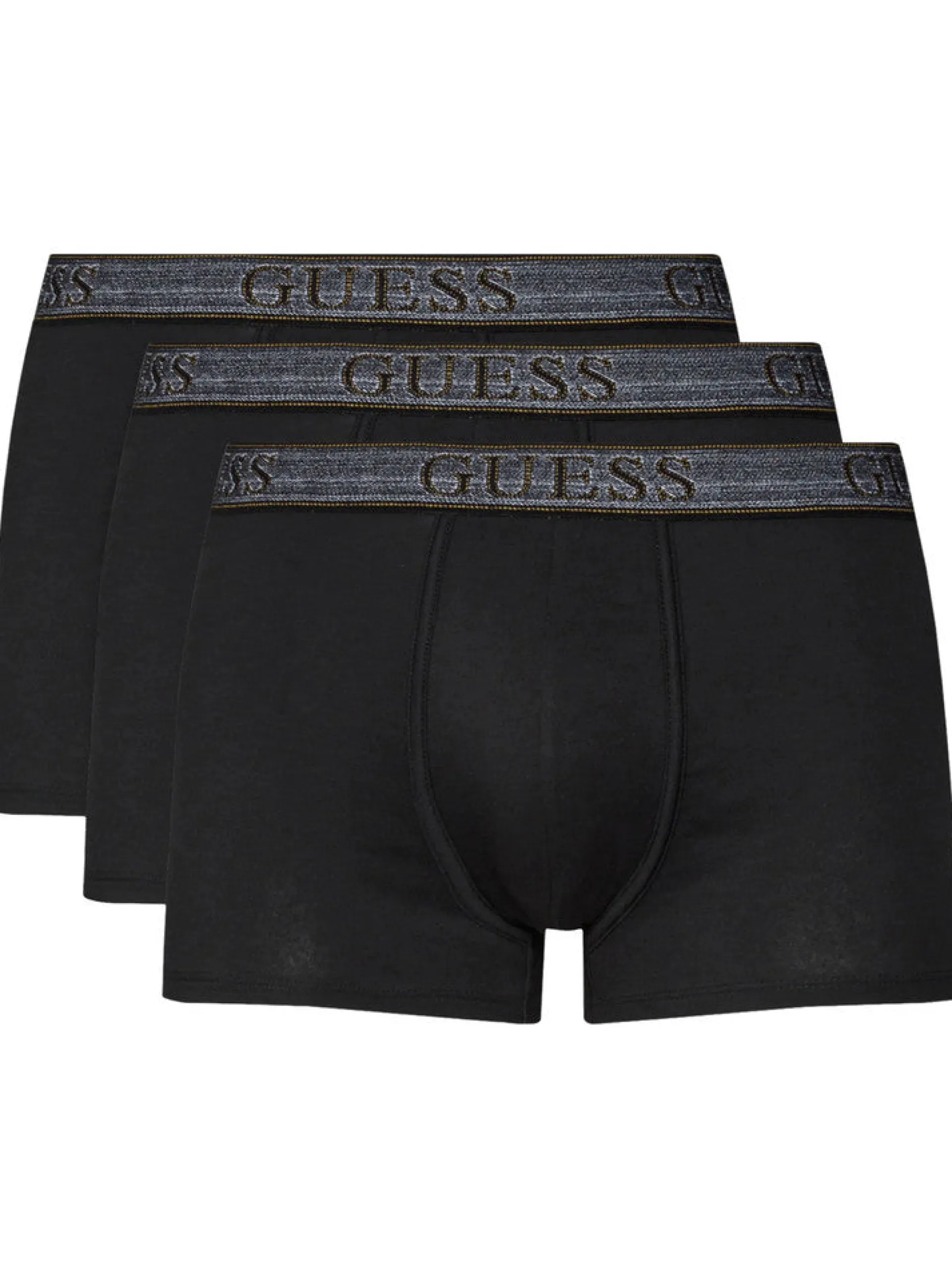 GUESS Boxer*Boxer neri da uomo 3 pack U4RG33K6YW0