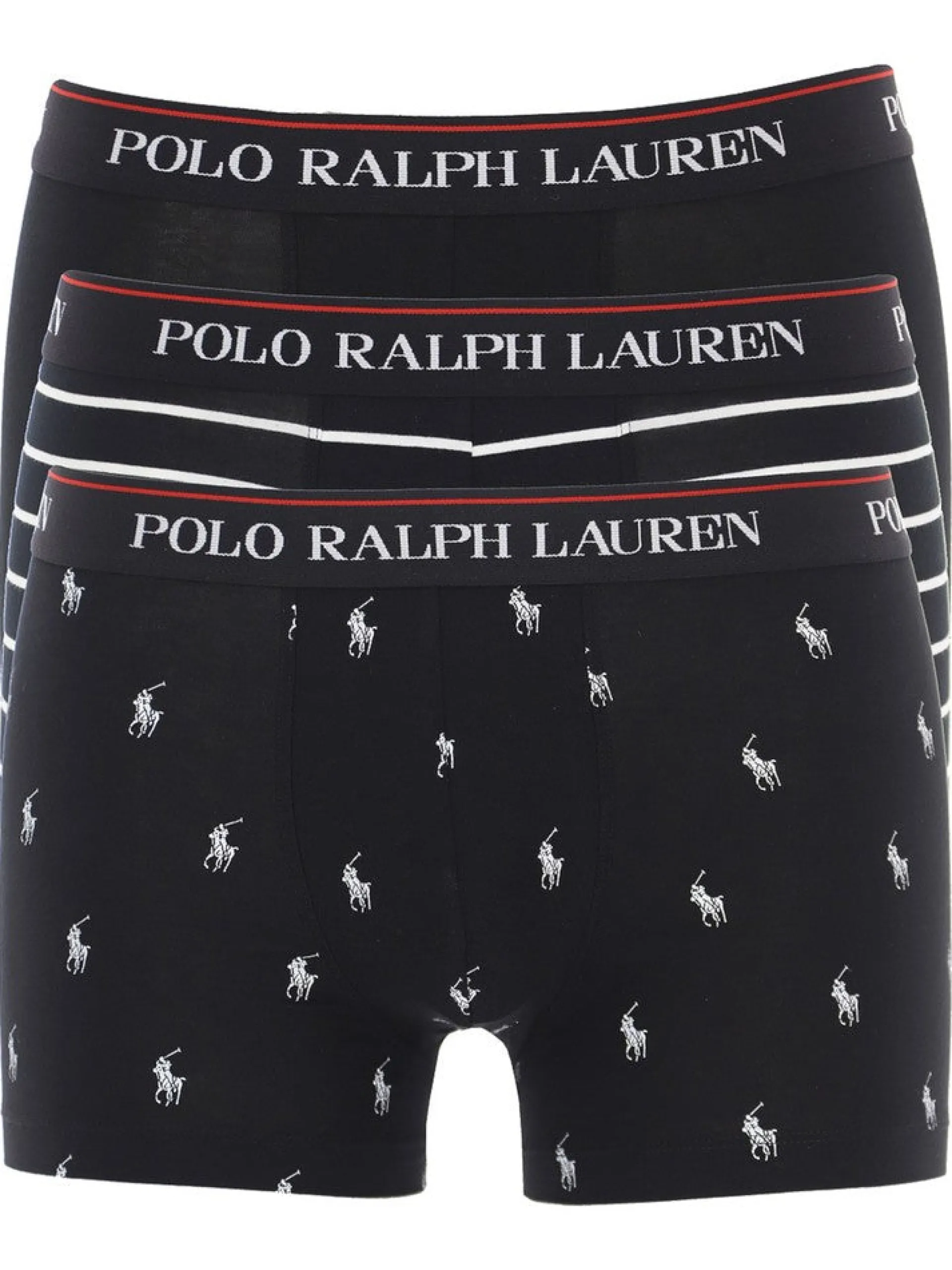 RALPH LAUREN Boxer*Boxer neri da uomo 3 pack 714830299