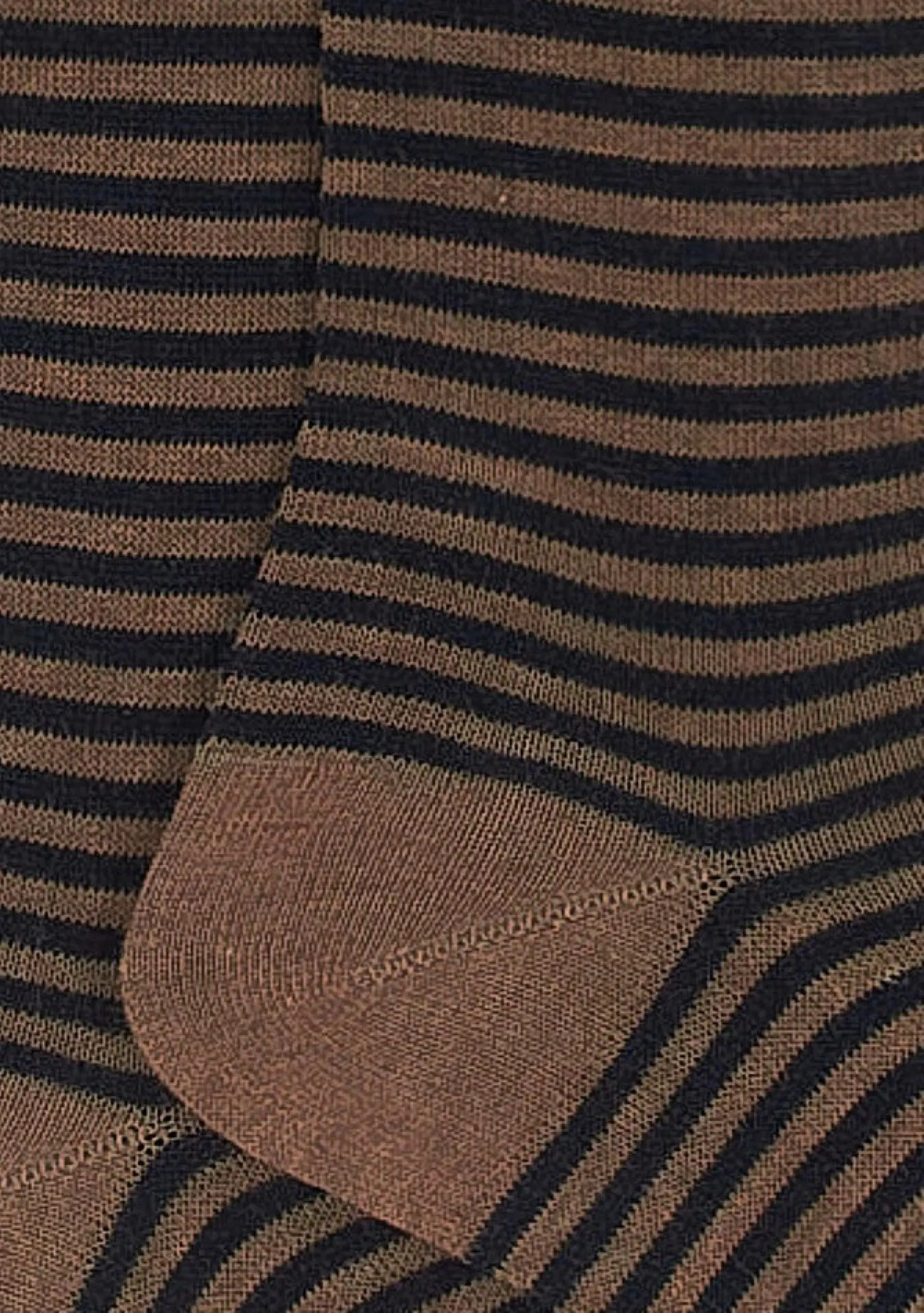 GALLO Calzini*Calzini a righe blu e beige da Uomo AP1029013