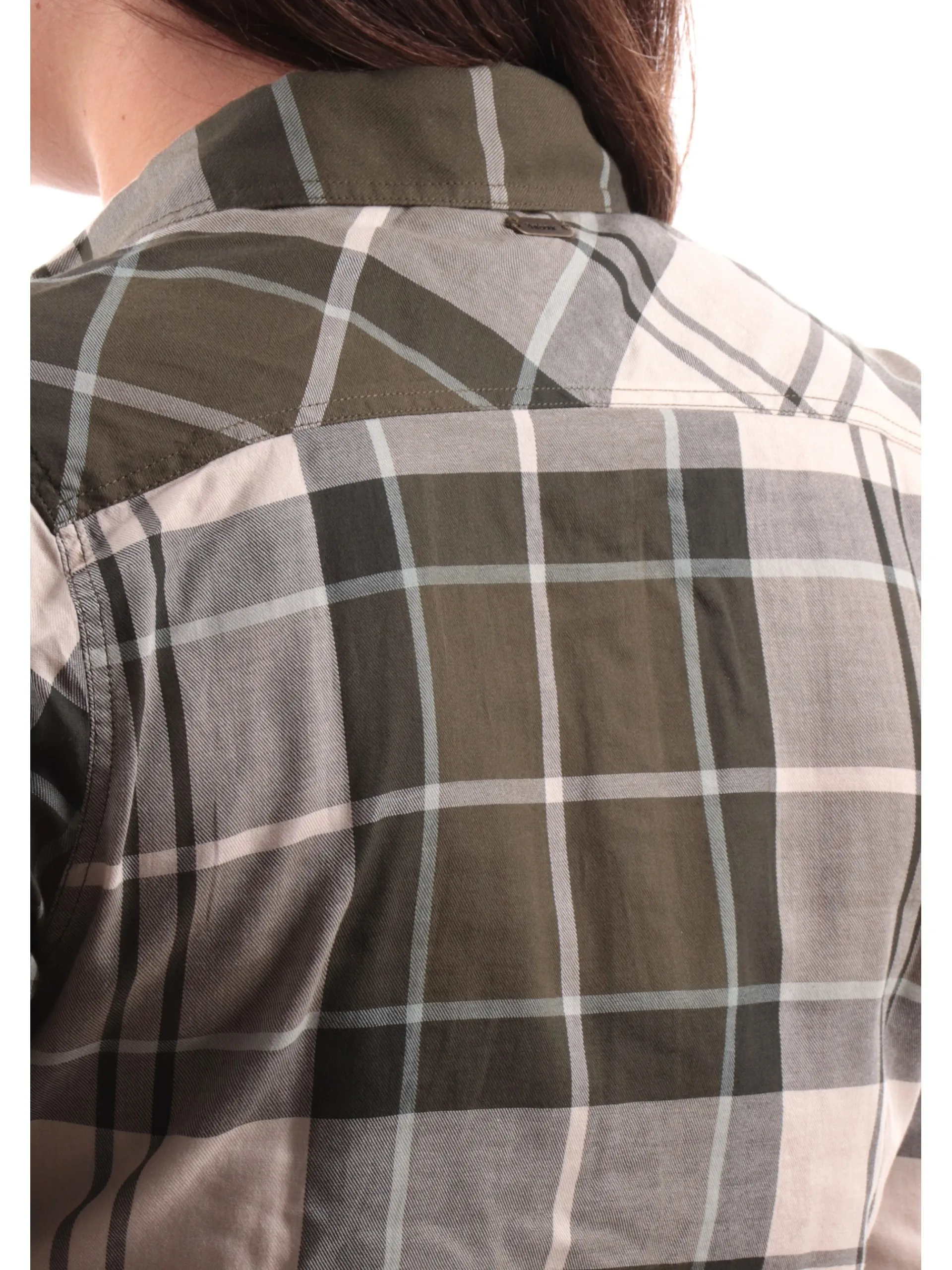 BARBOUR Top & Camicie*Camicia a quadri verde da donna Bredon LSH1353
