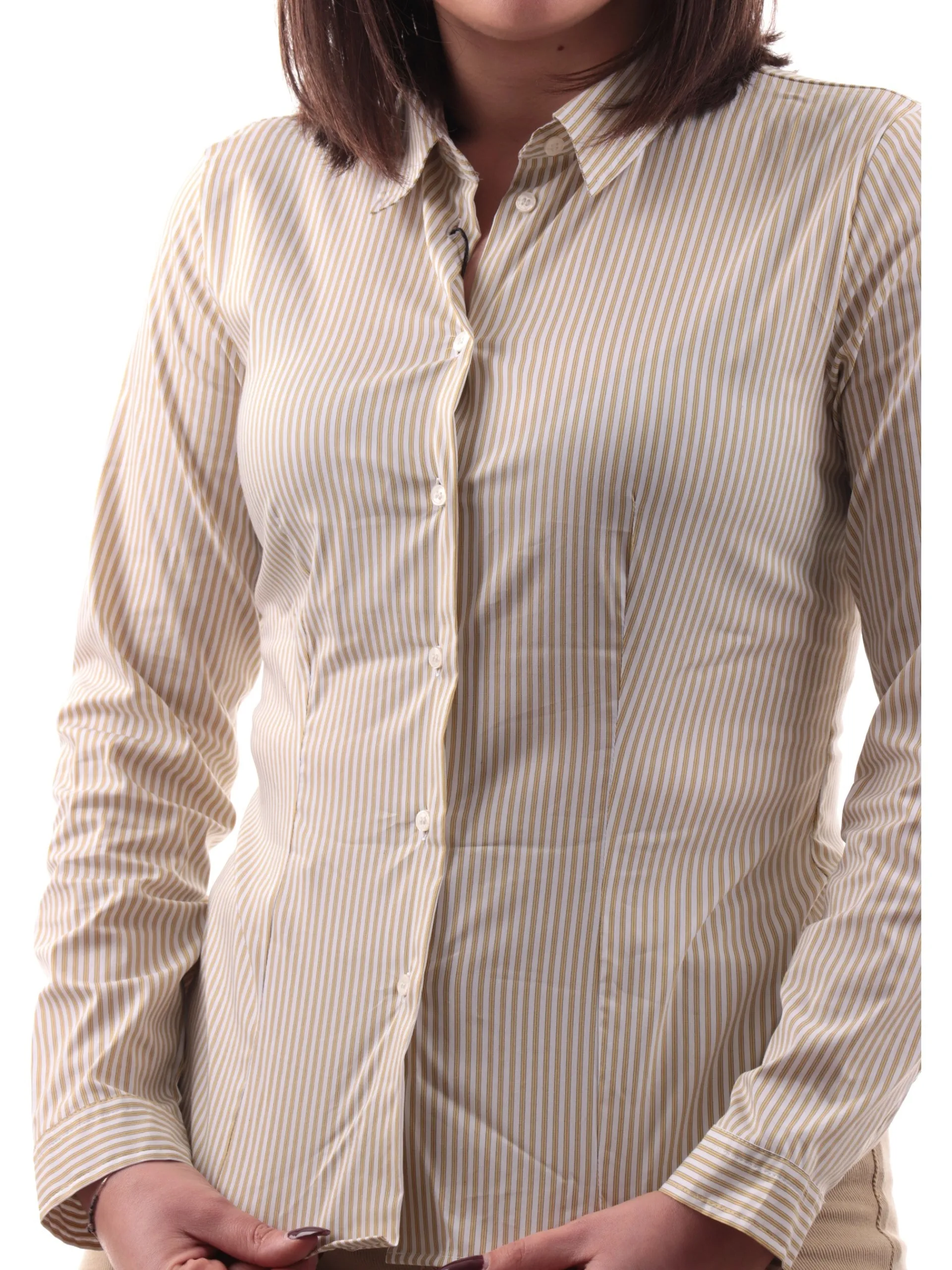 EMME MARELLA Top & Camicie*Camicia a righe bianca da donna in cotone RACER