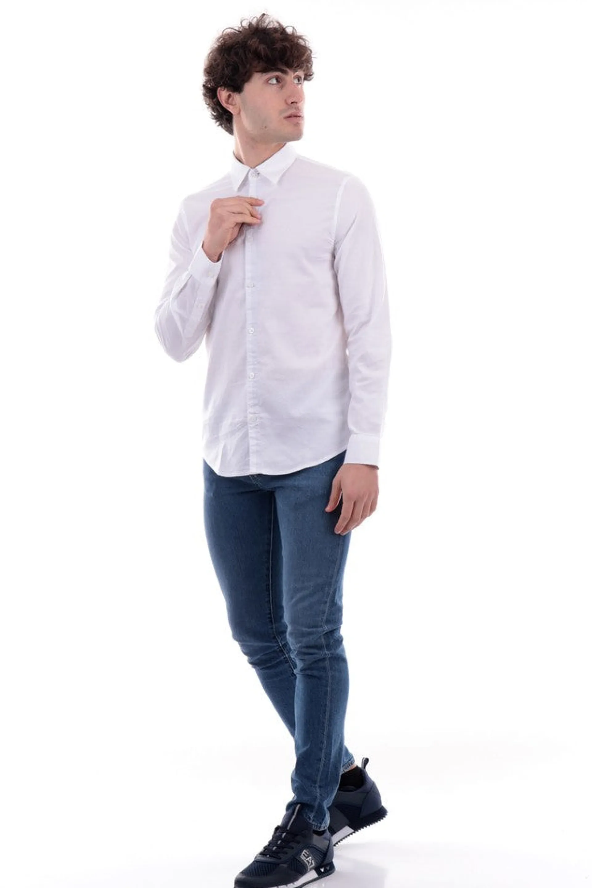 ARMANI EXCHANGE Camicie*Camicia bianca da uomo AX 8NZCGBZ8ANZ