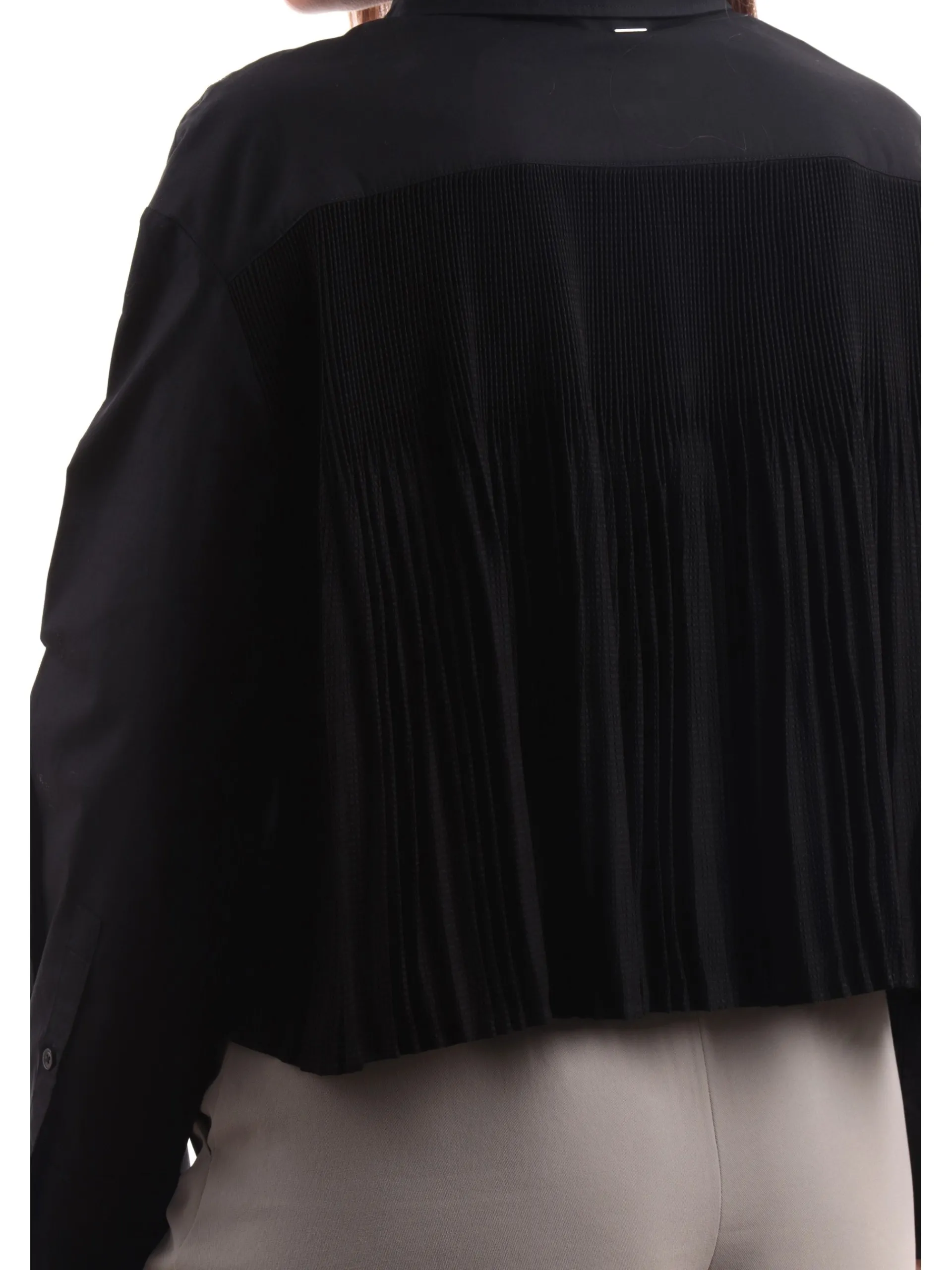 ARMANI EXCHANGE Top & Camicie*Camicia nera da donna crop over 6DYC19YN3NZ