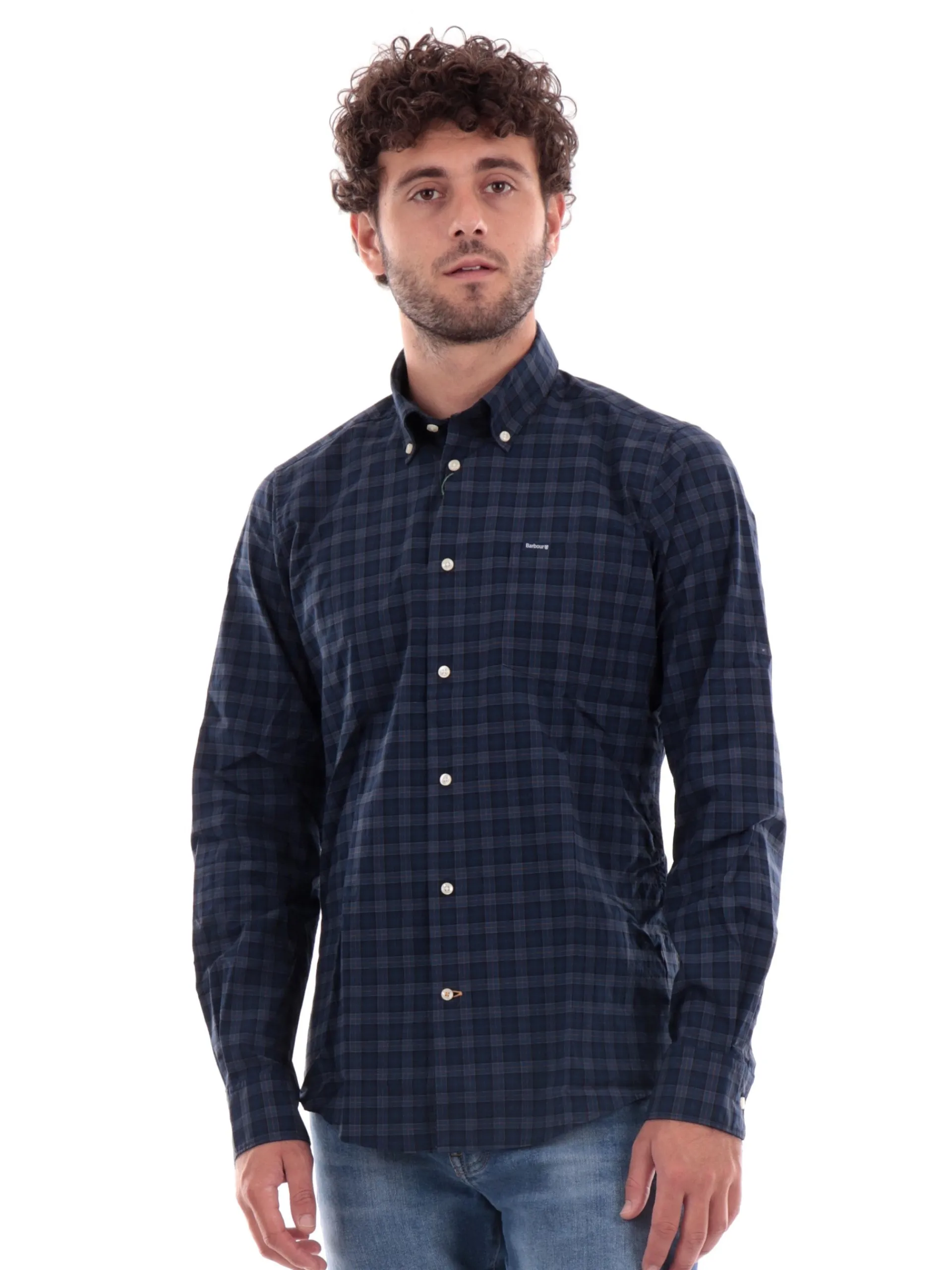BARBOUR Camicie*Camicia a Quadri Lomond Tailored Shirt MSH5023